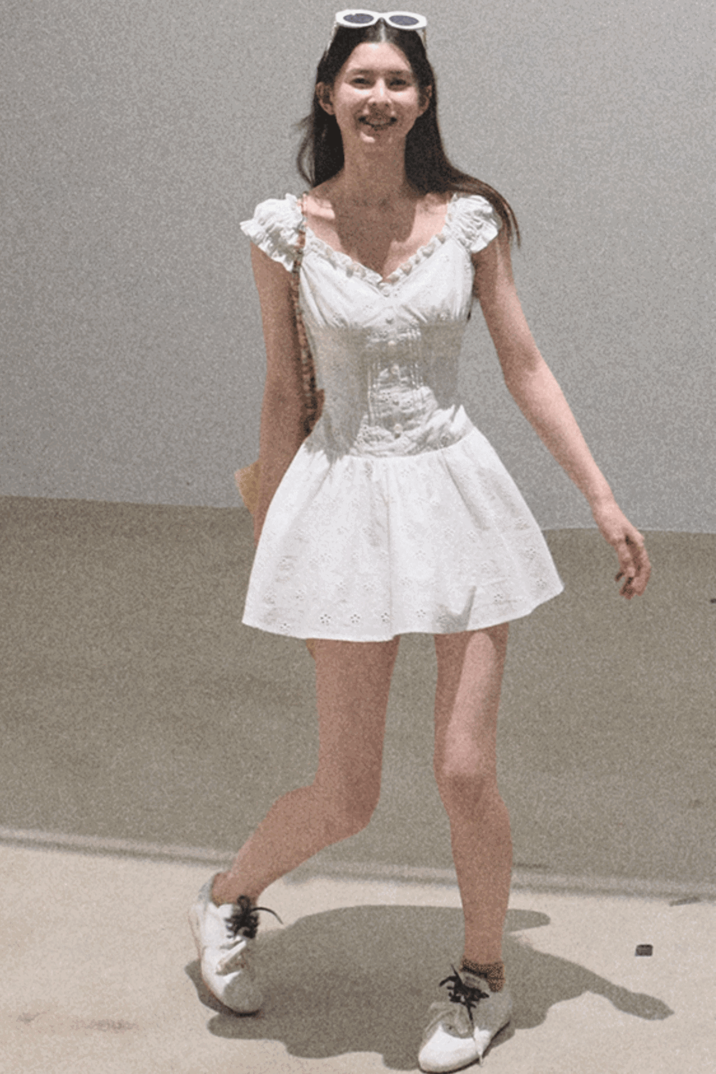 Throbbing Elation Cotton Skirt Dress