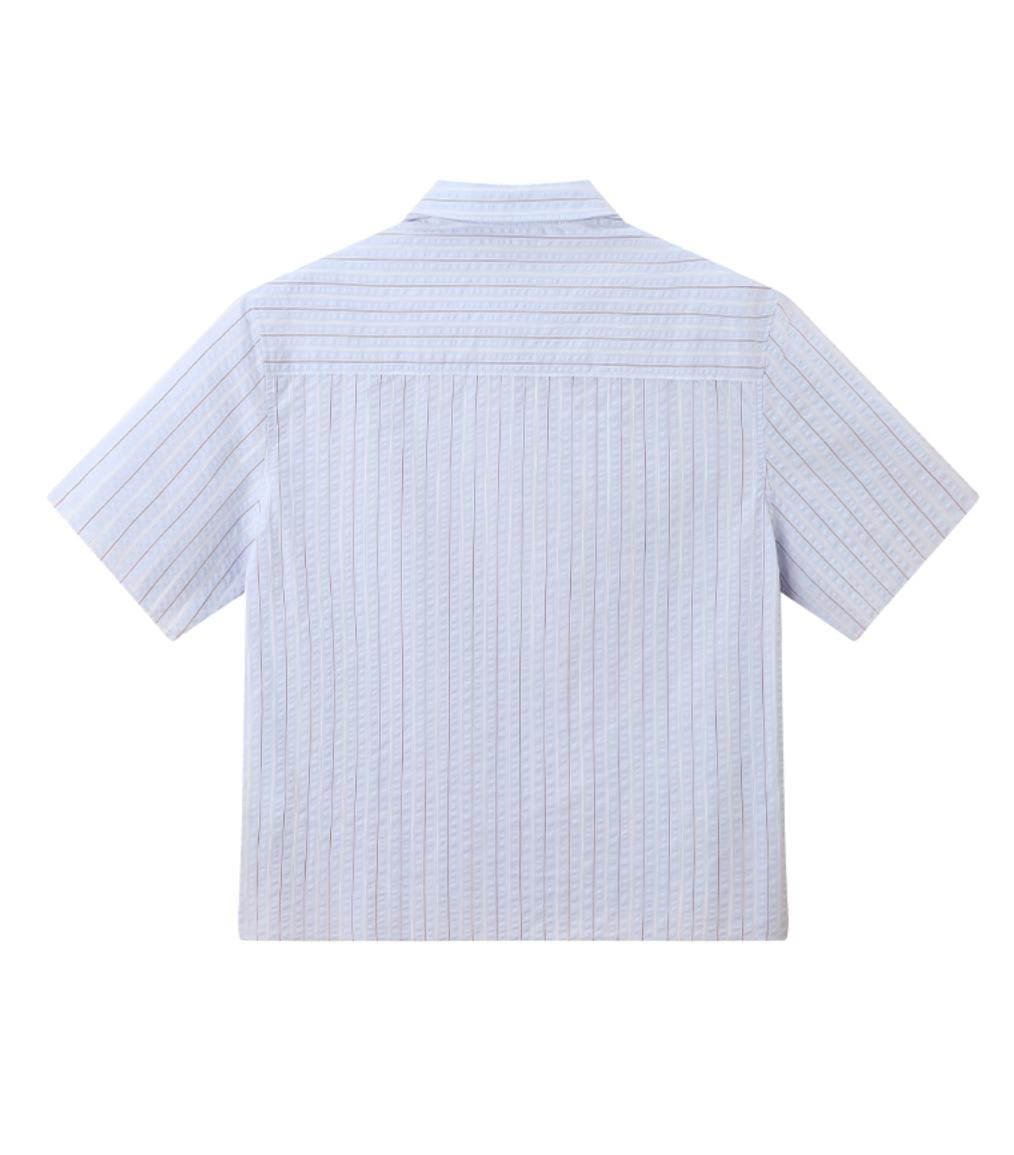 Light Blue Striped Shirt