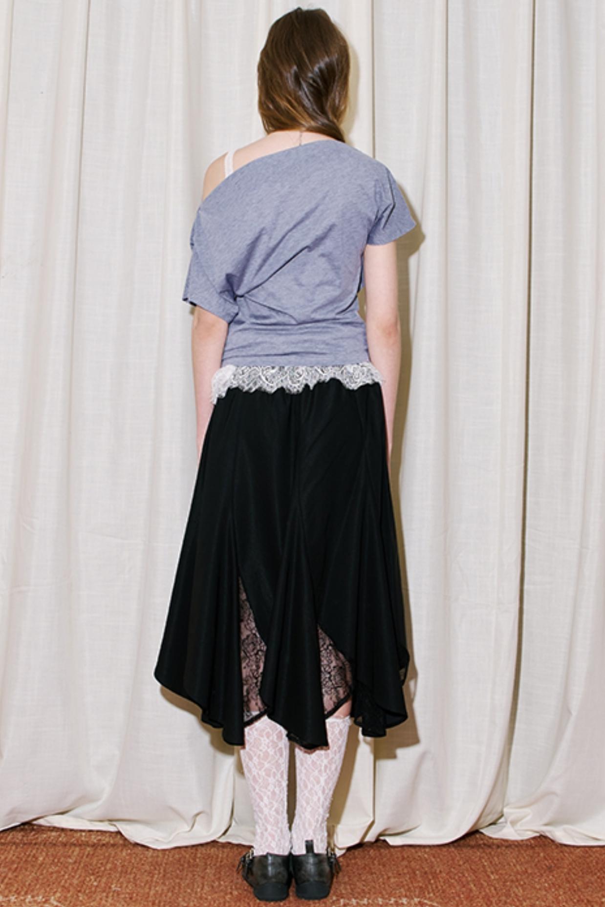 Breezy Lace Fishtail Skirt