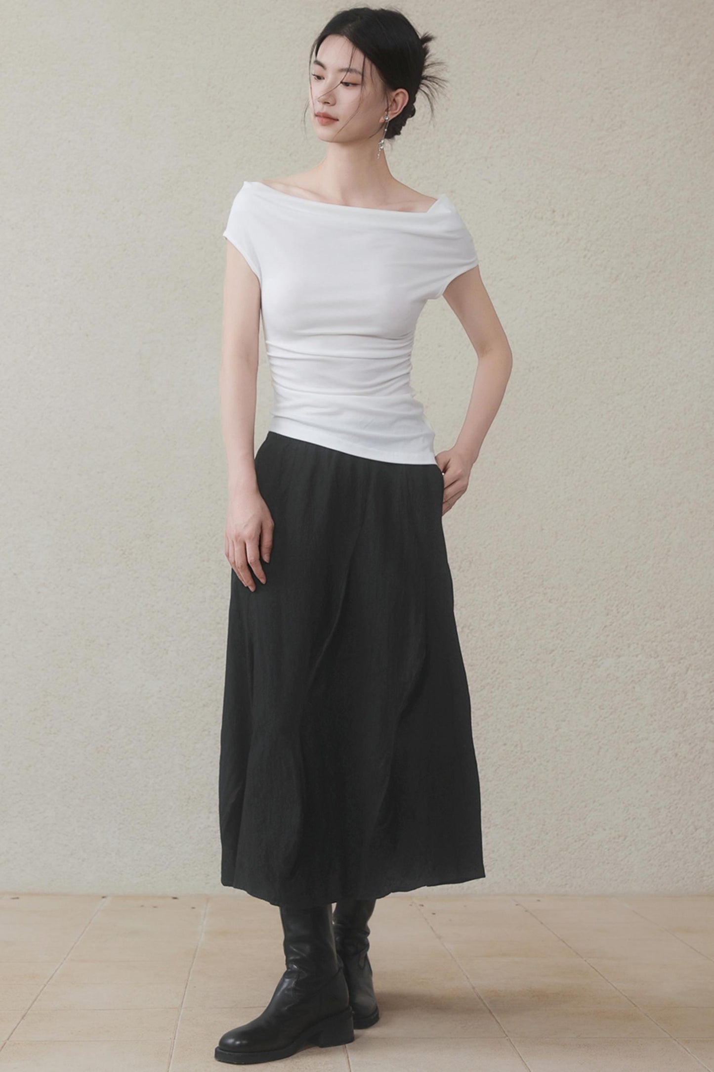 Flutter Drawstring T-Shirt