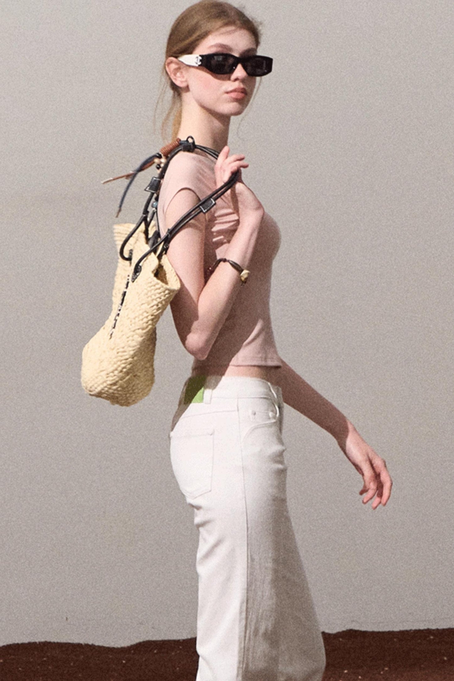 Chic Cow Print Jeans