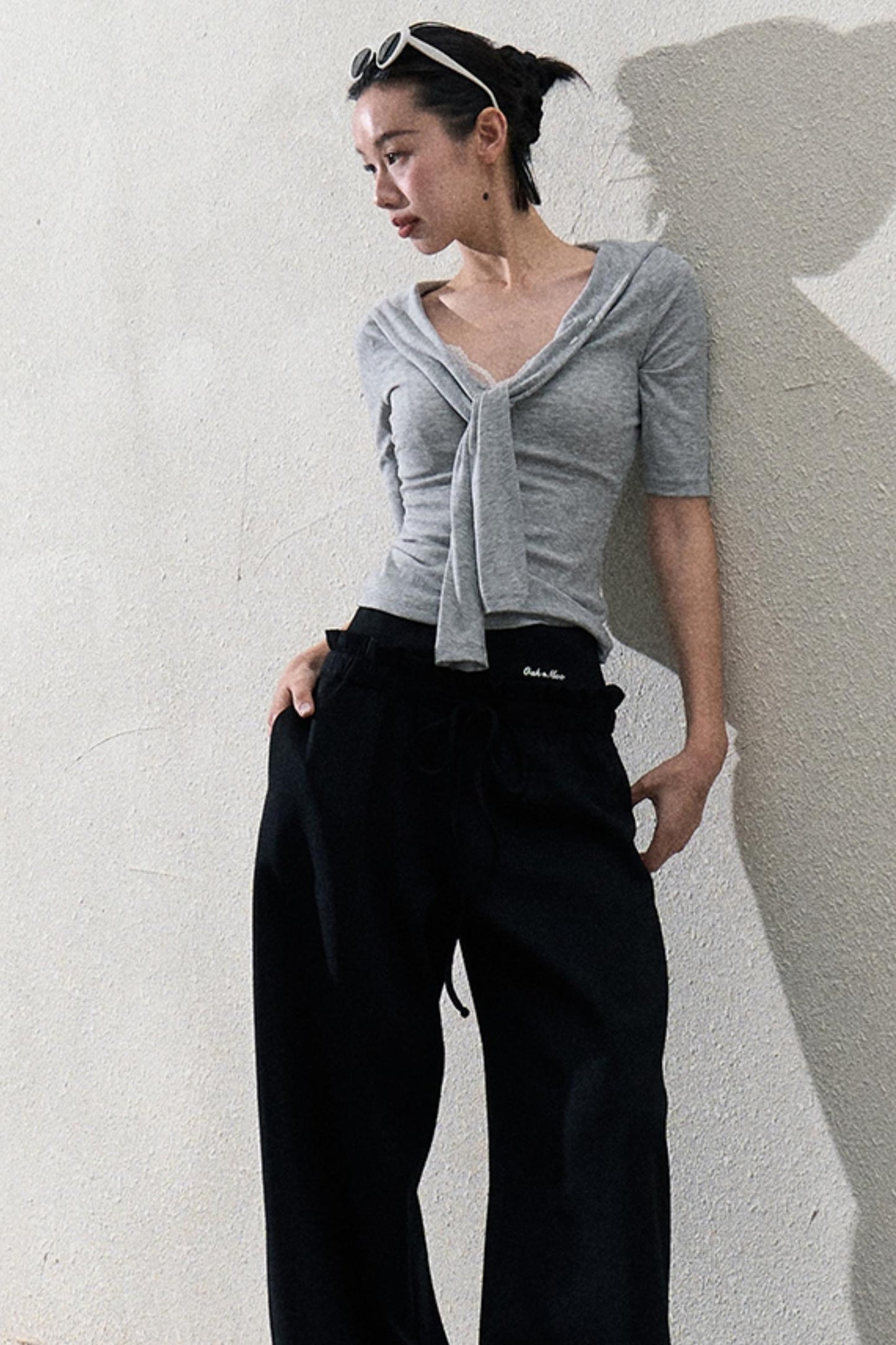 High-Waist Wide-Leg Pants