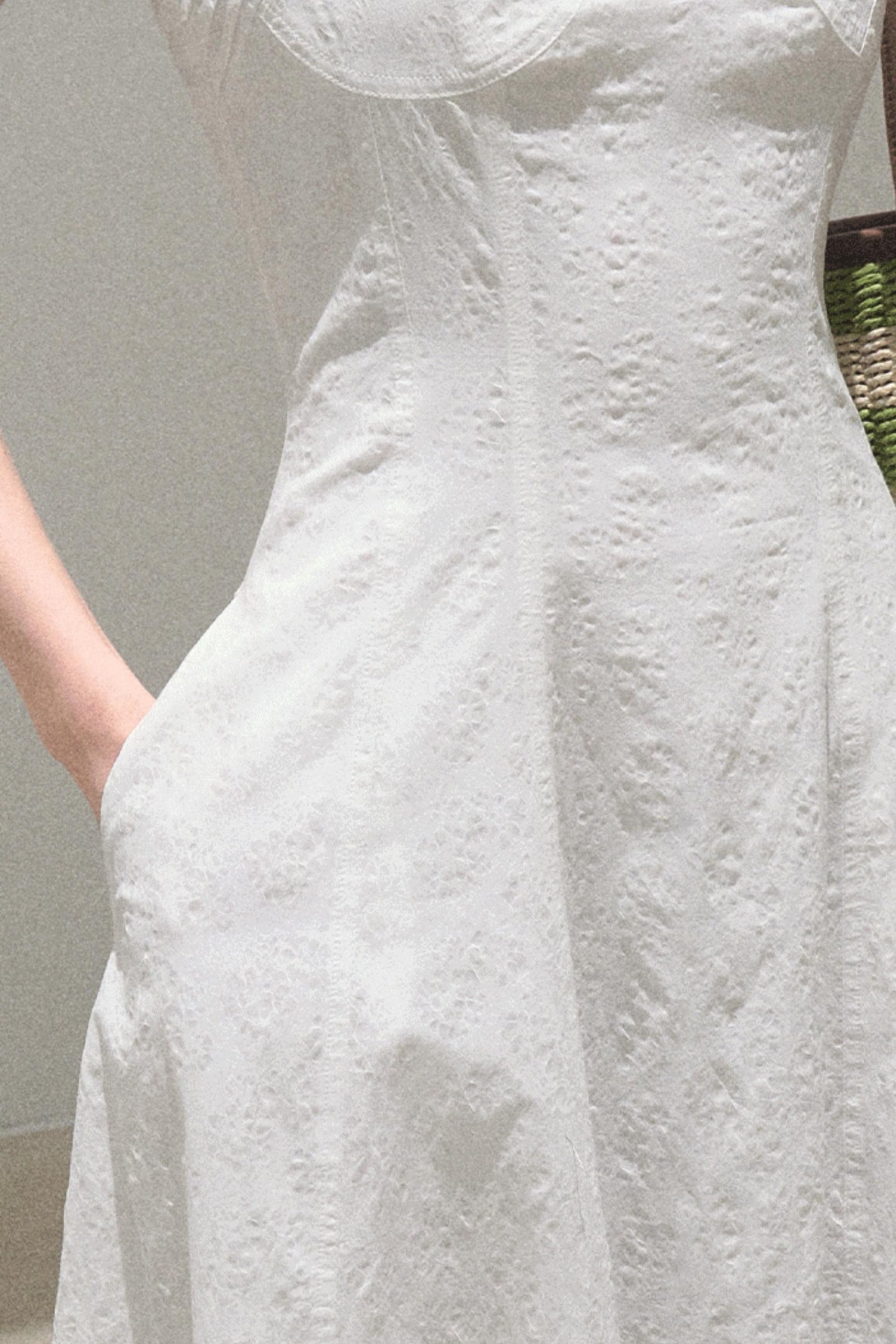 Spring Lace Halter Dress