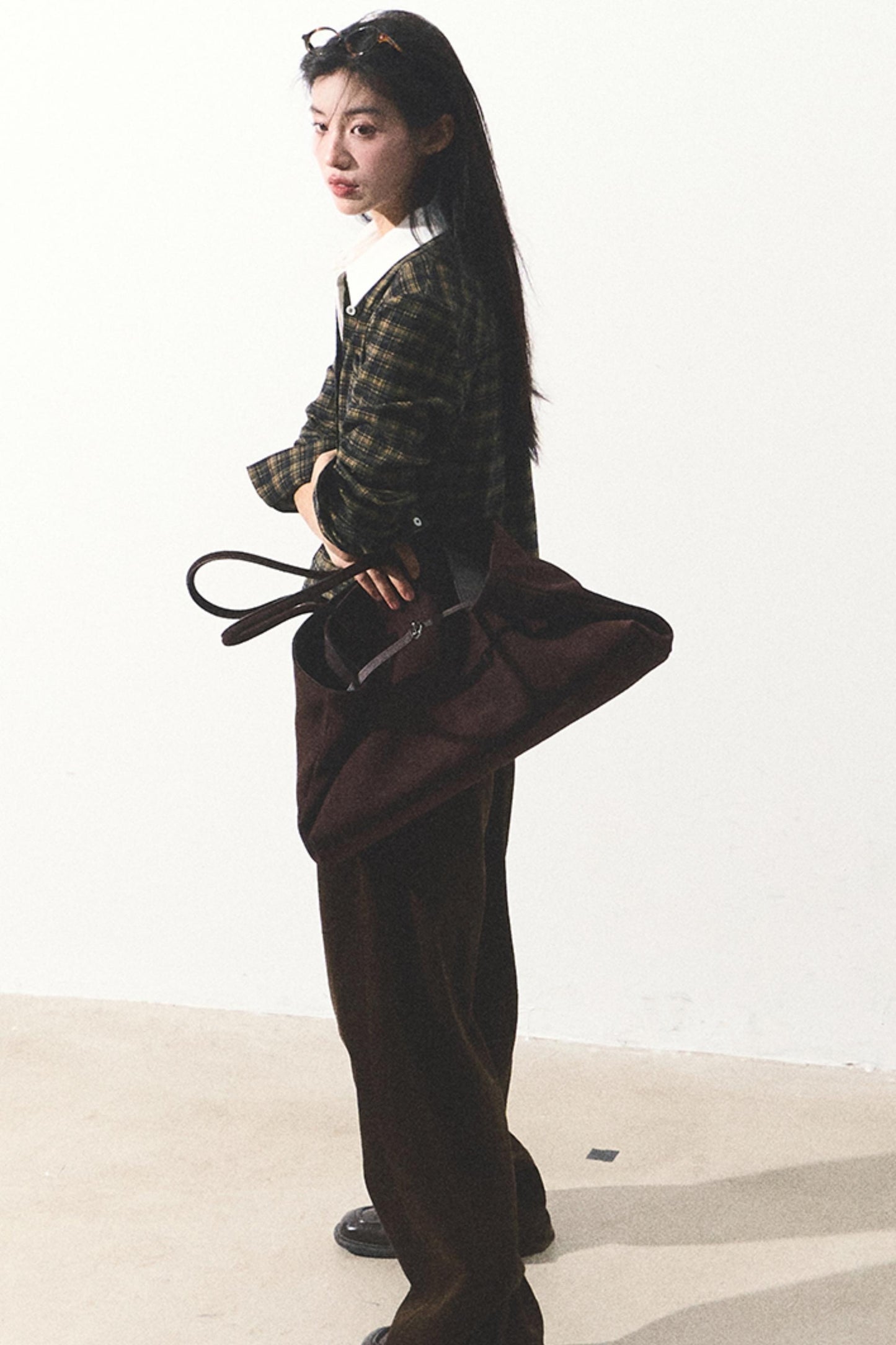 빈티지 코듀로이 와이드 레그 팬츠