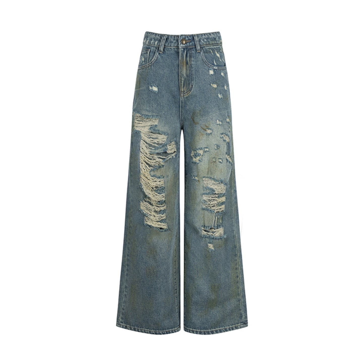 Summer Chic Distressed Jeans