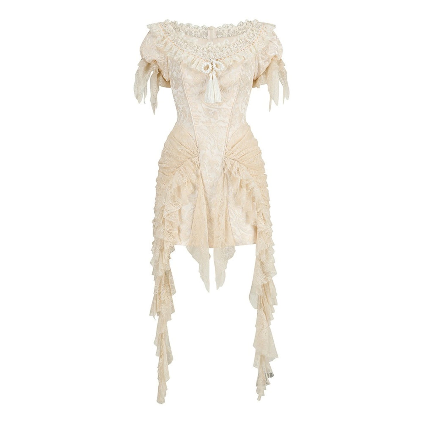 French Boned Lace Dress