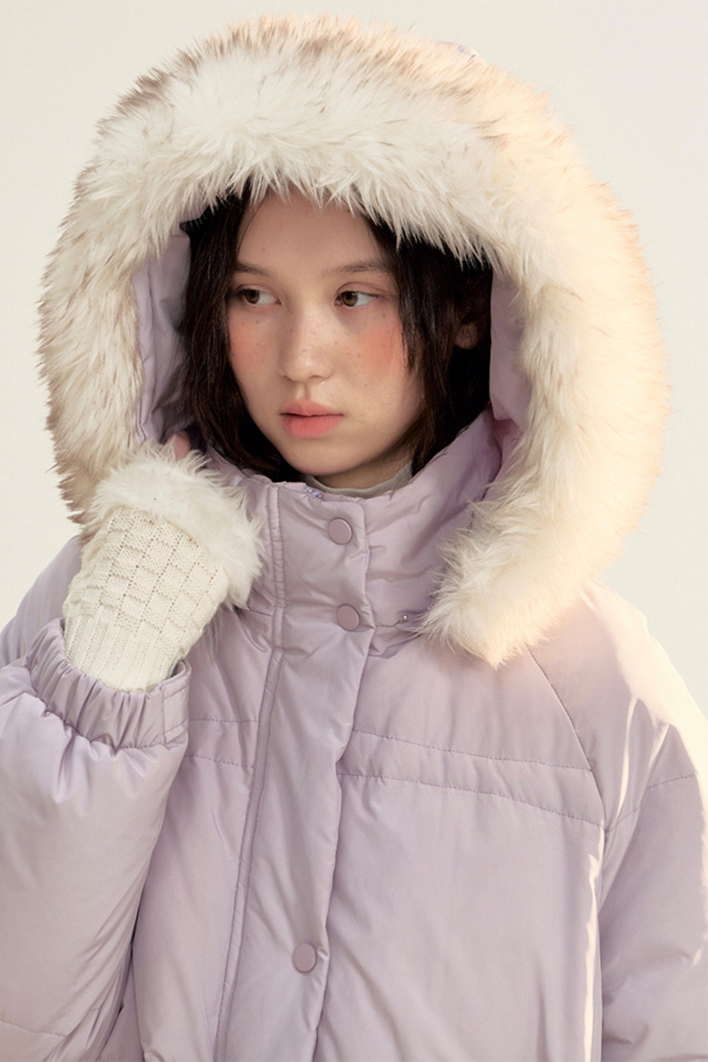 귀여운 리본 니트 알파카 스웨터