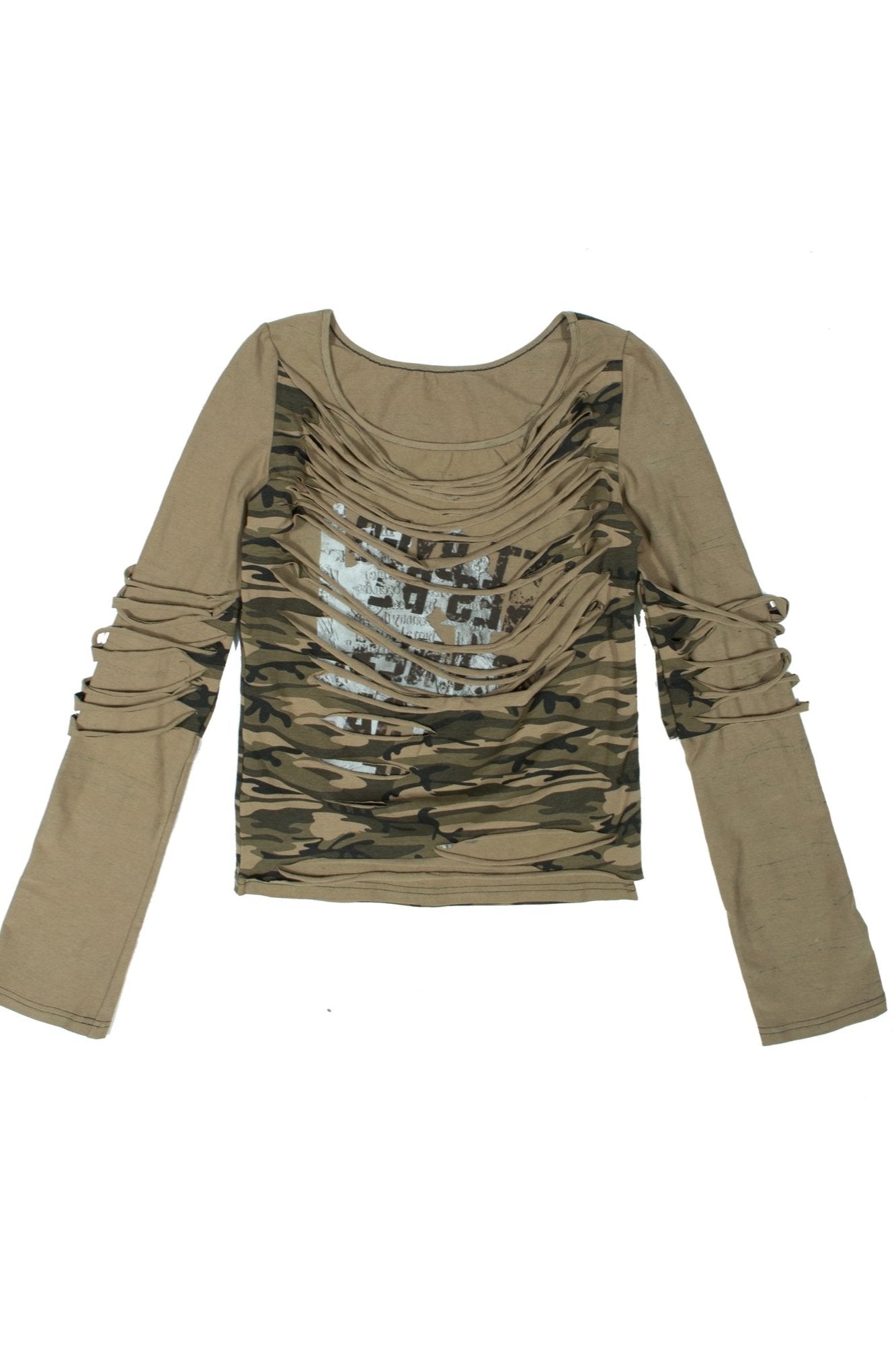 펑크 핫티 스택드 웨이스트 티셔츠