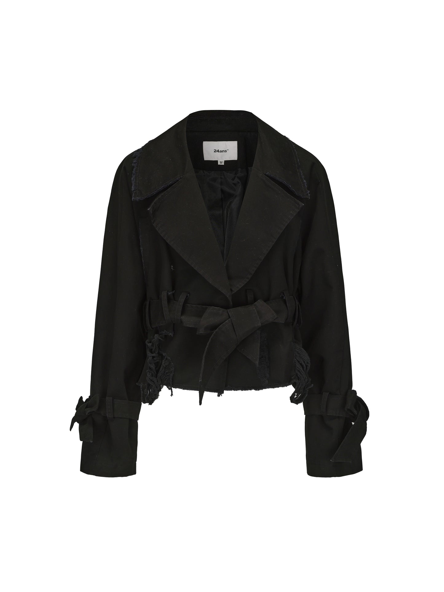 Raw Cropped Denim Jacket