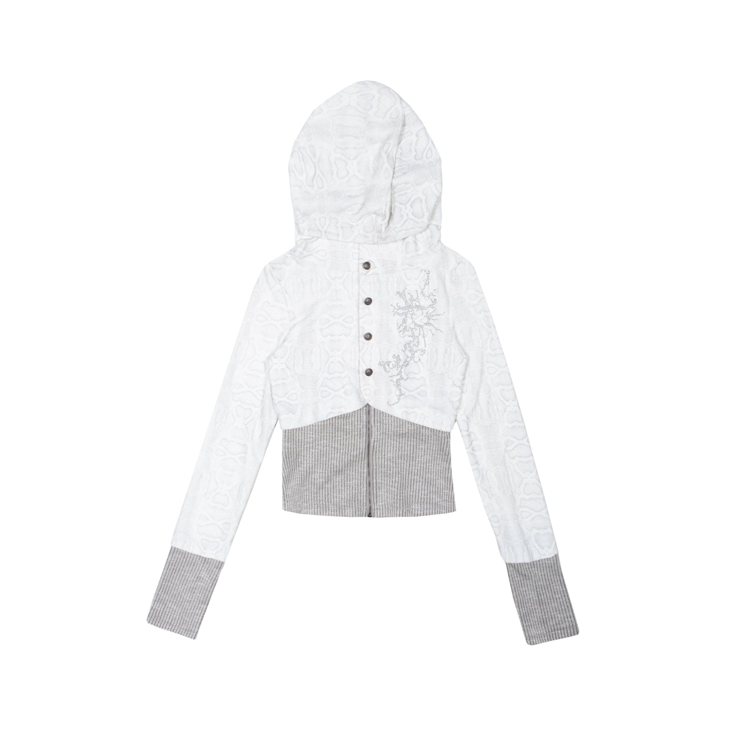 Vintage Punk Knit Sweatshirt