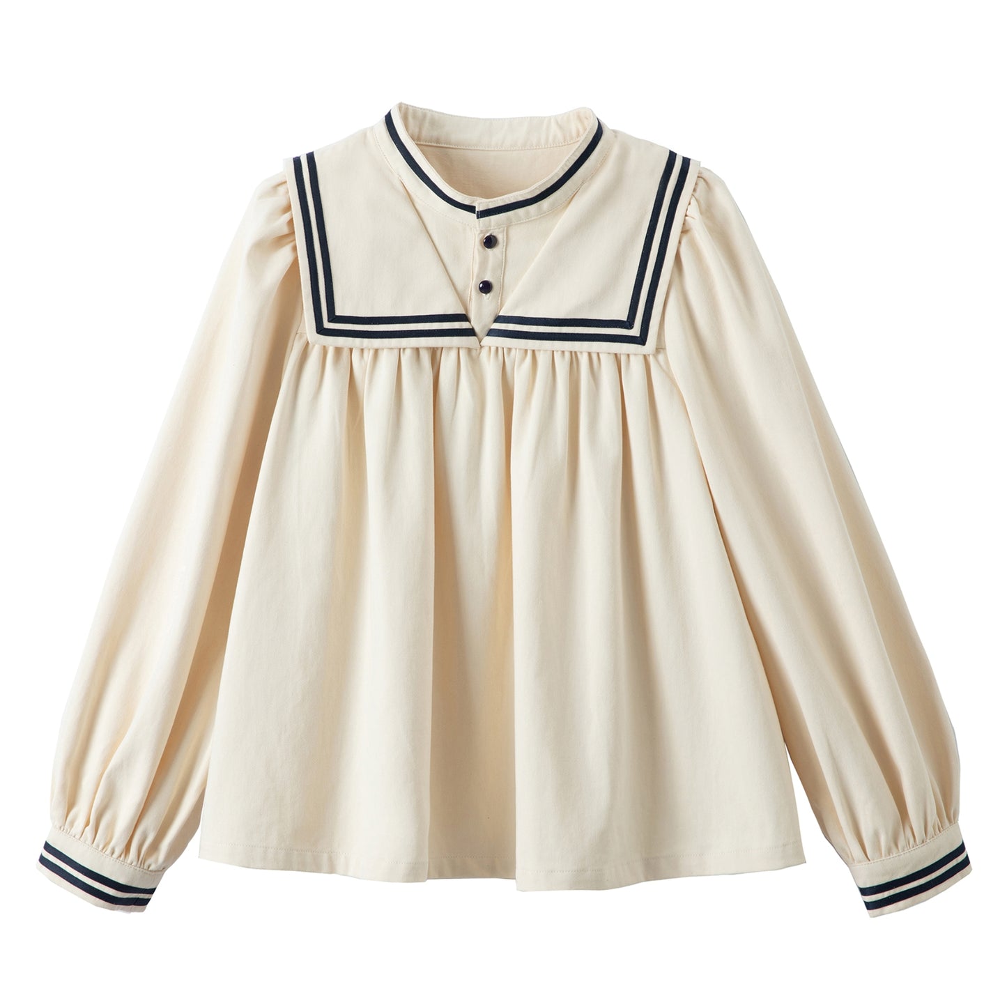 White Collar Cotton Shirt