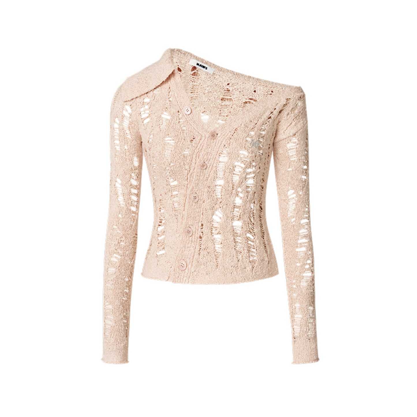 Cutout Knit Cardigan