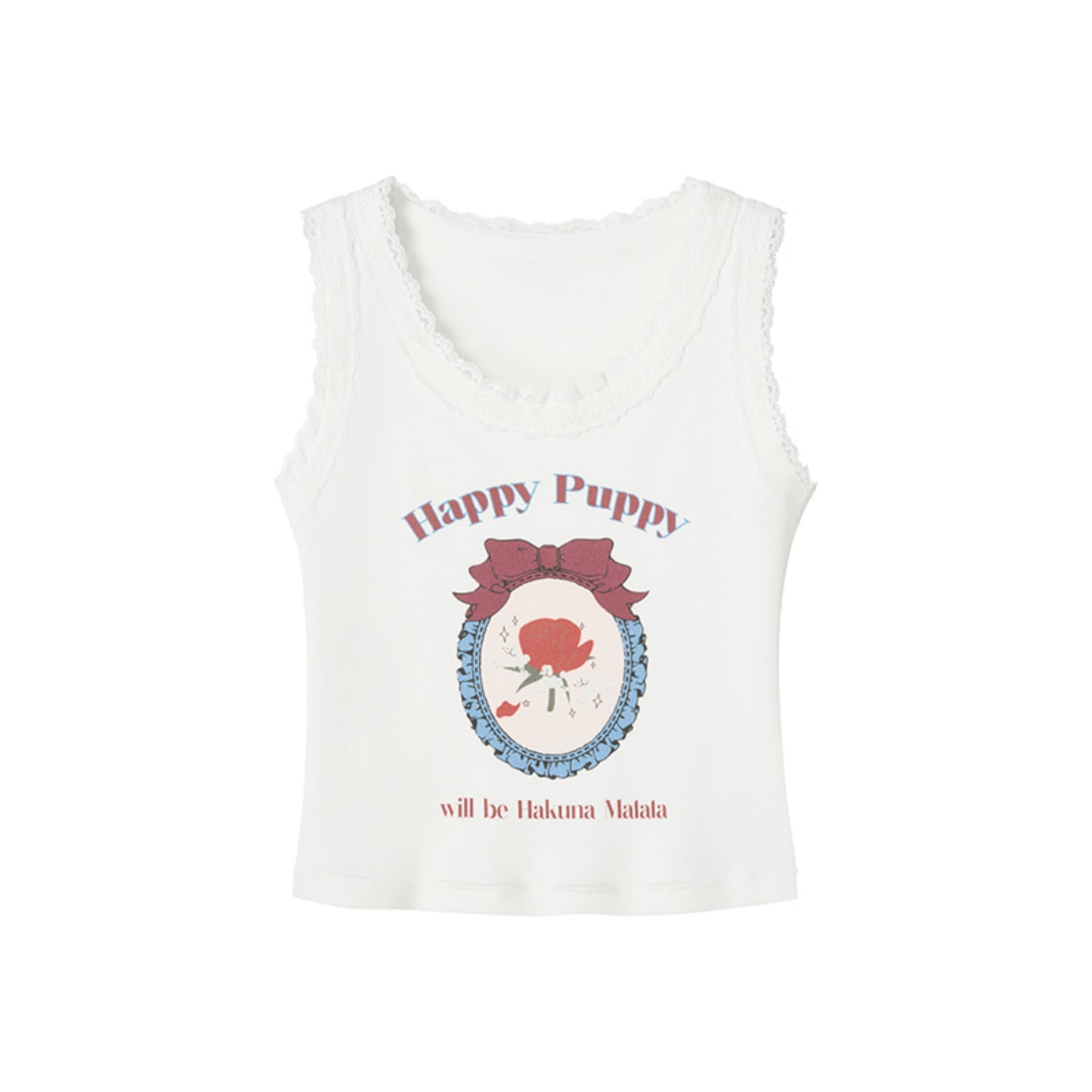 White Bow Vintage Camisole