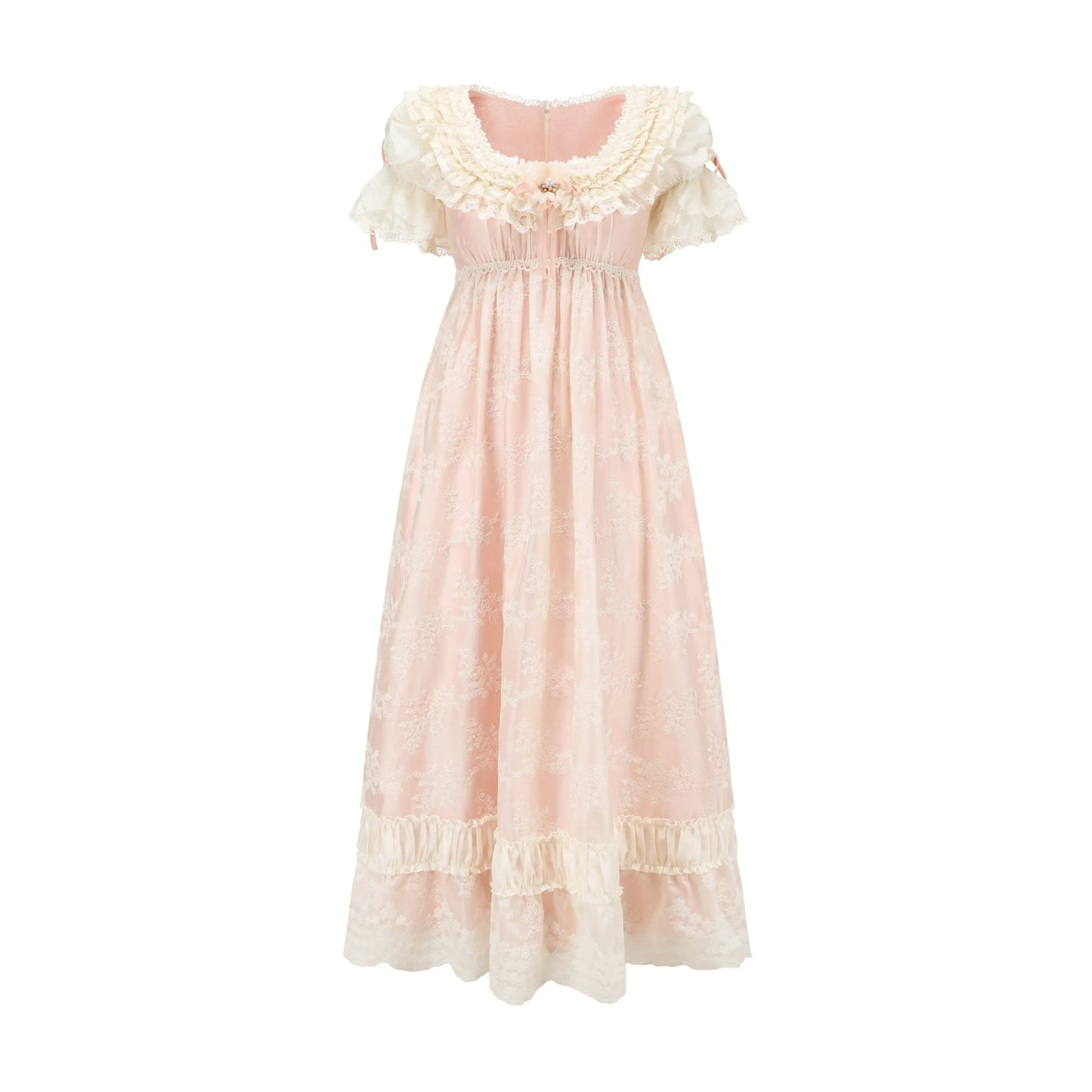 Regency Lace Tea Party Dress Set-Up