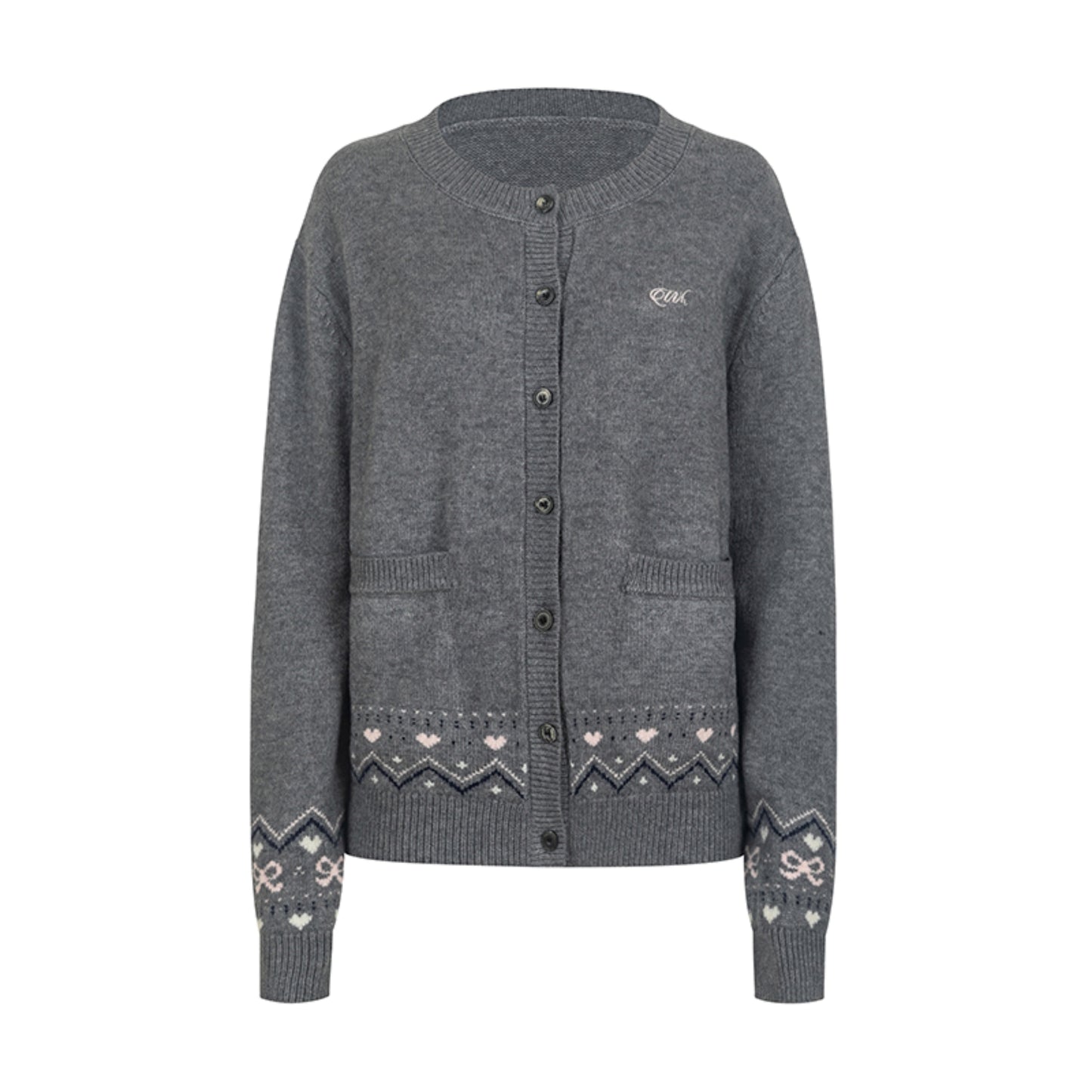 College Style Soft Knit Cardigan