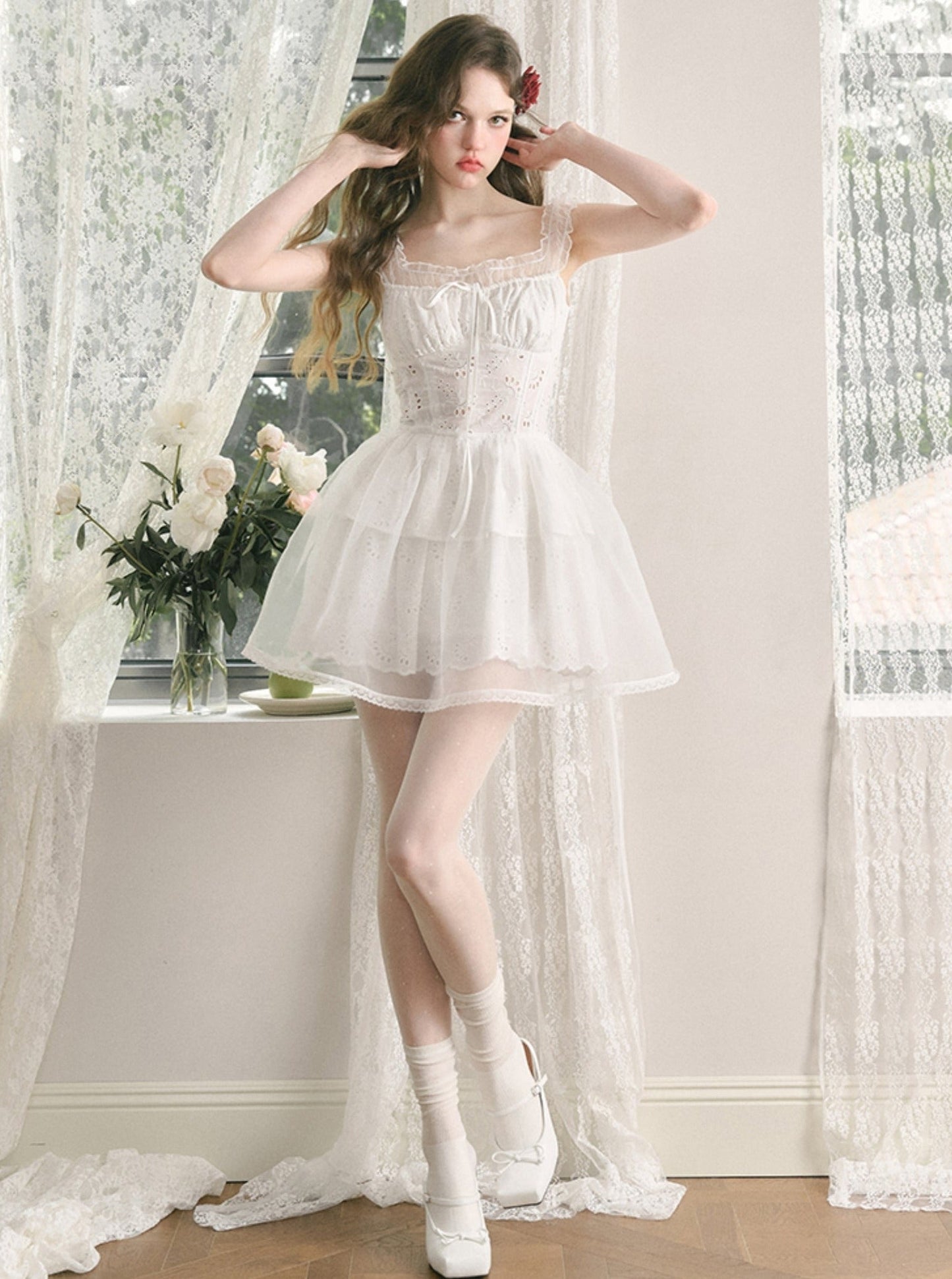 Milchstraße Marokkanisches Besticktes Kleid