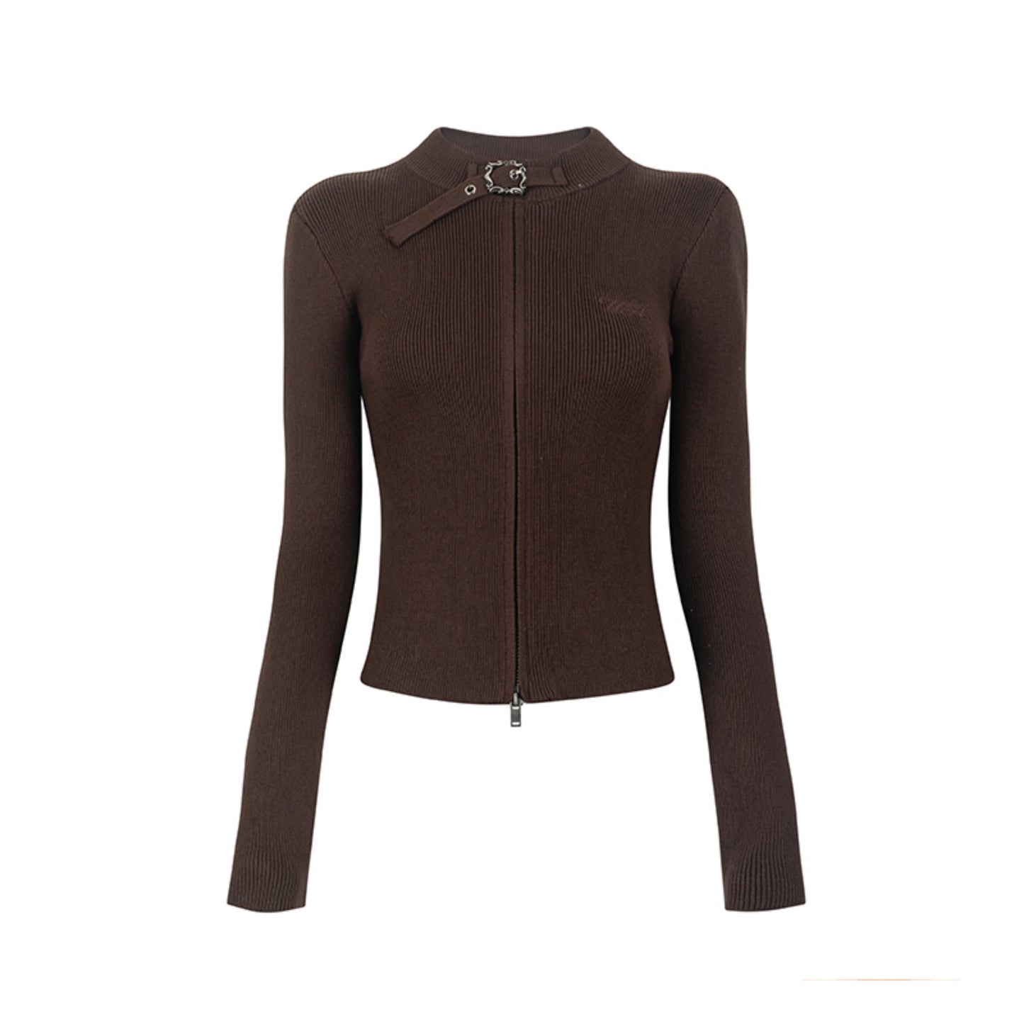 Chic Winter Embroidered Cardigan