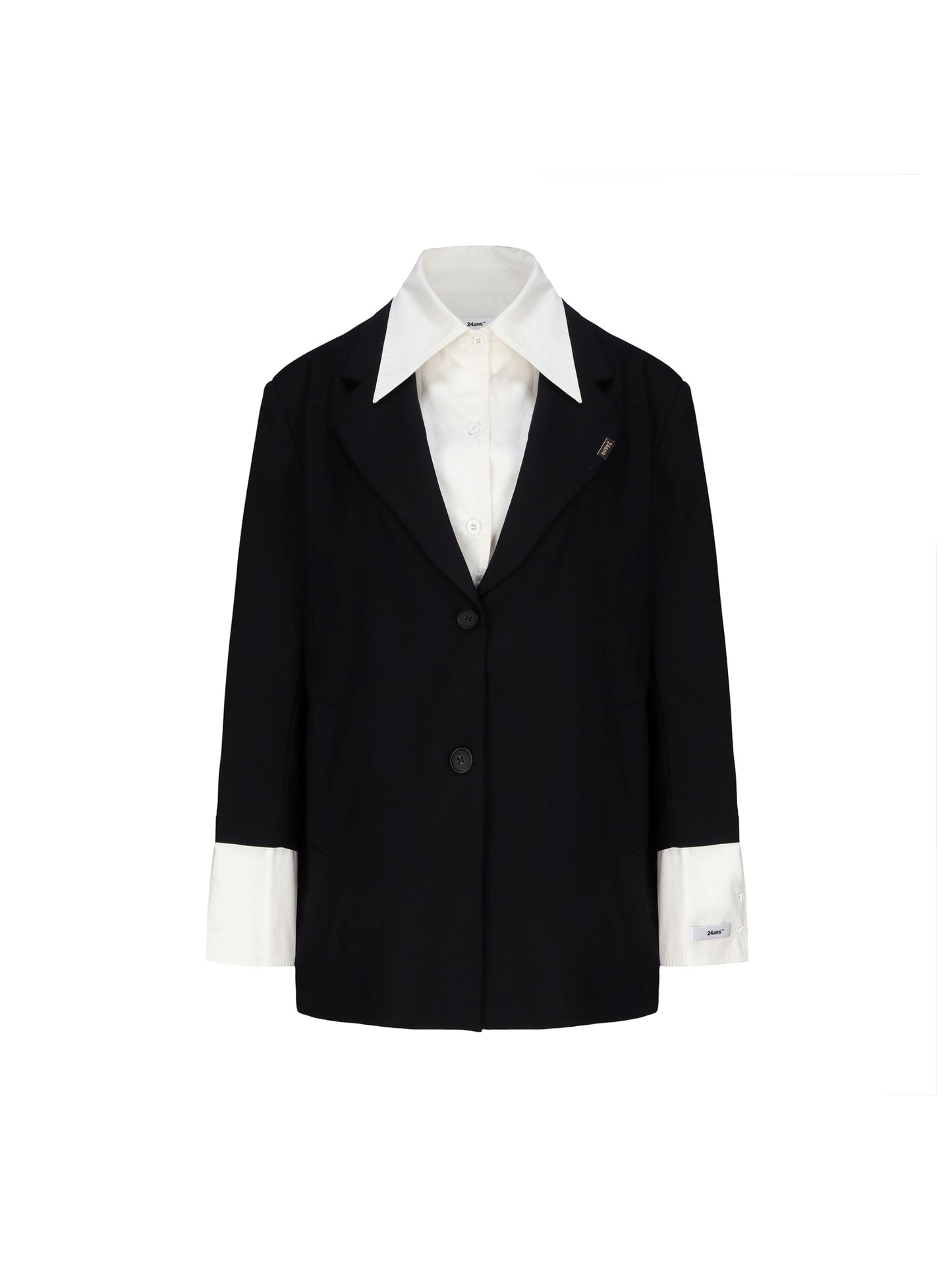 Modern Patchwork Tailored Blazer