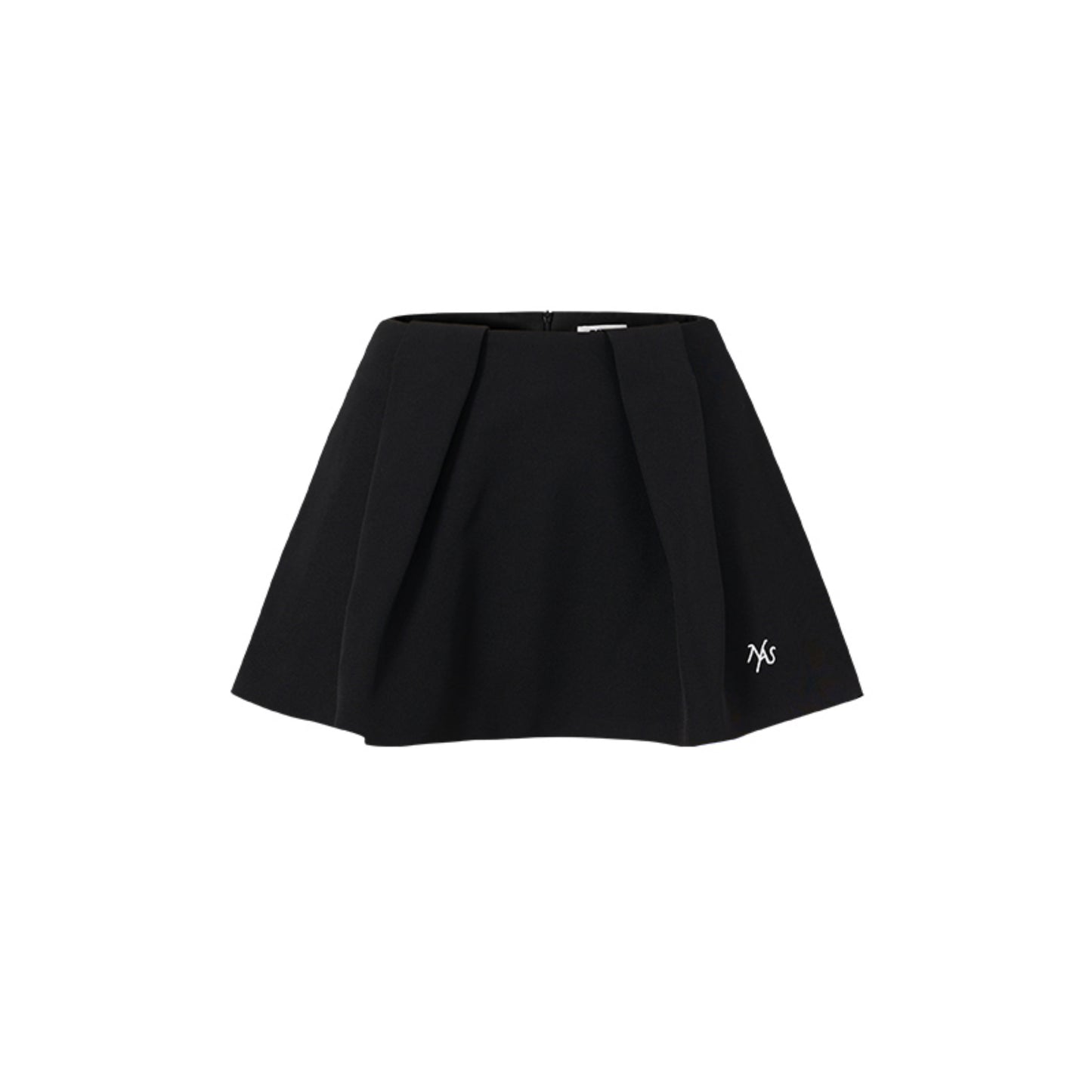 Minimalist A-Line Pleated Skirt