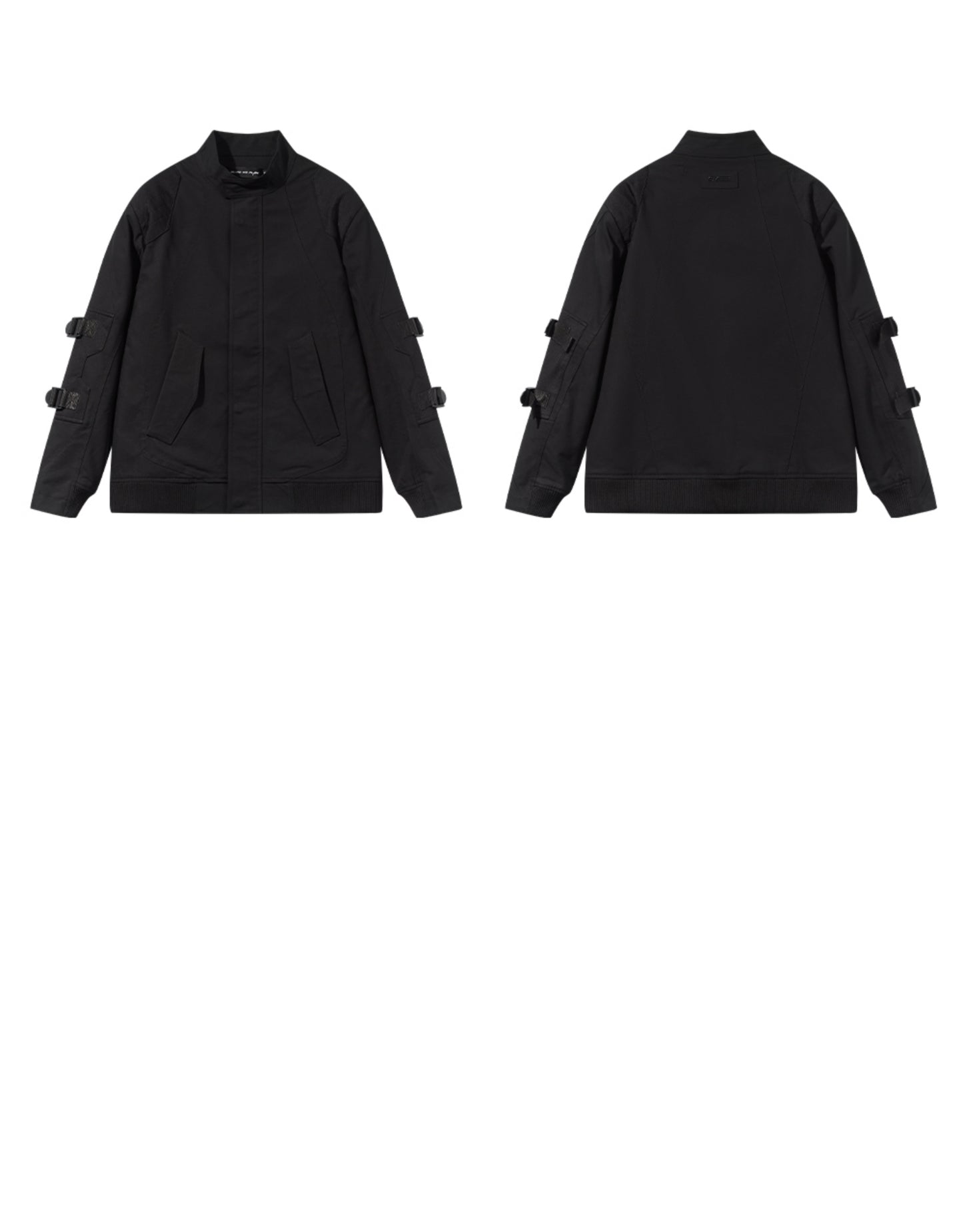 Patchwork Button Jacket