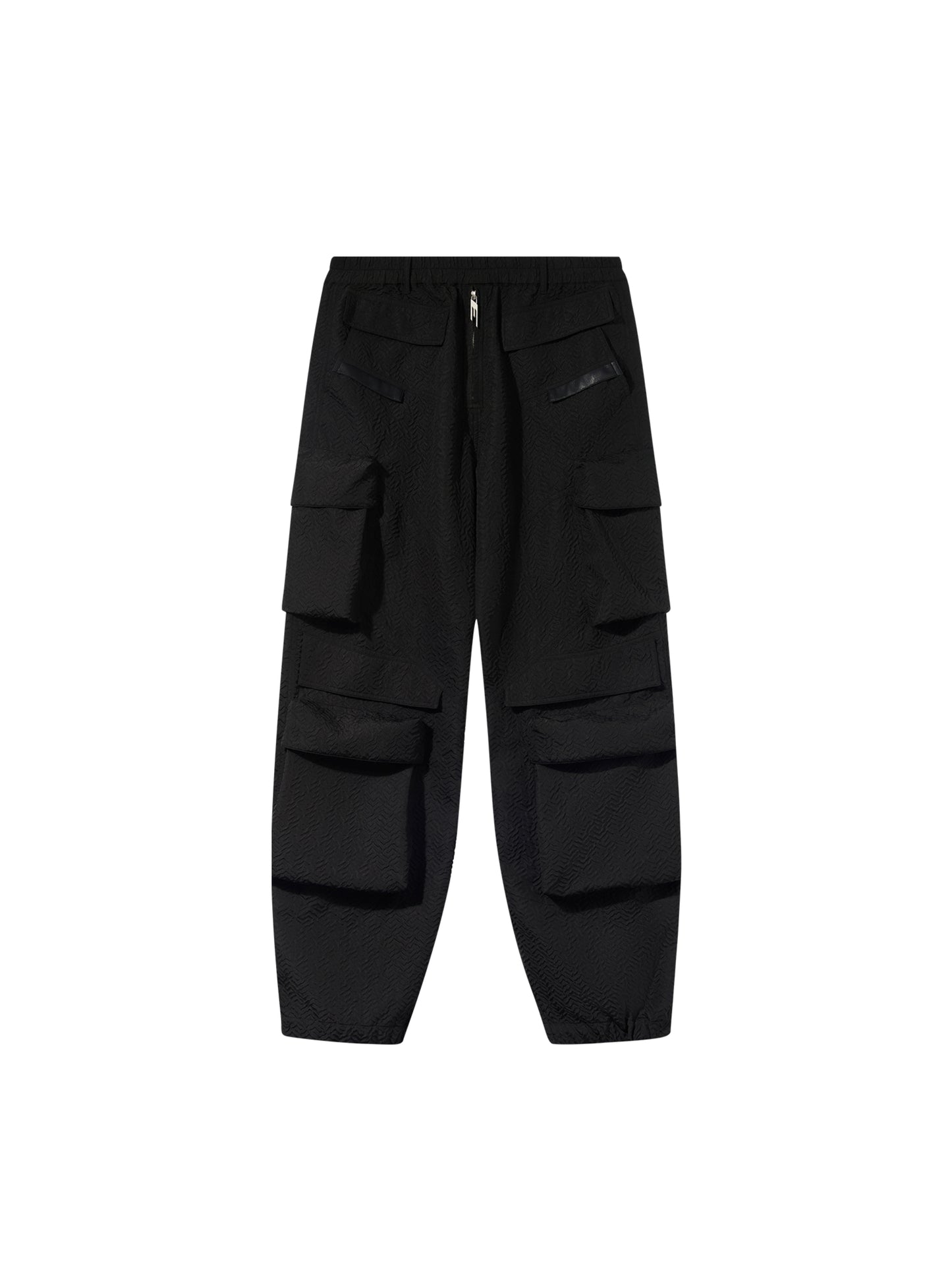 Textured Pocket Work Pants