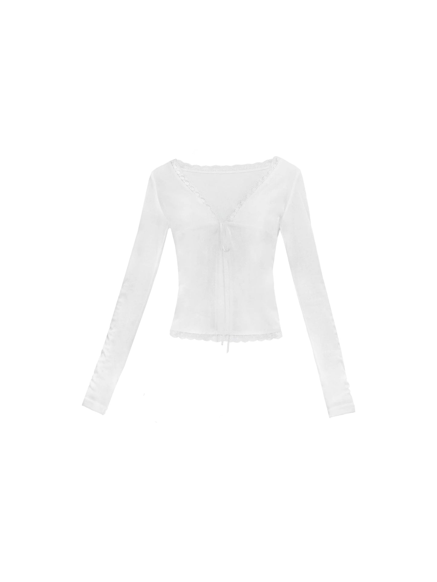 Lace Tencel Cardigan Set-Up