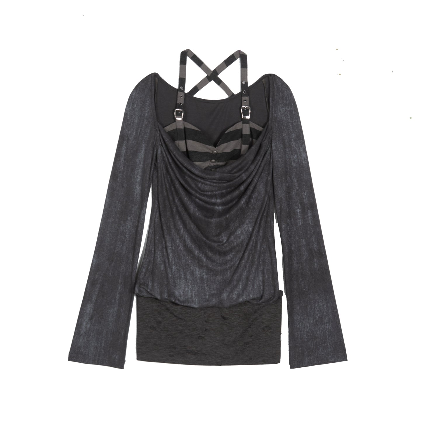 Fake Two-Piece Base Top