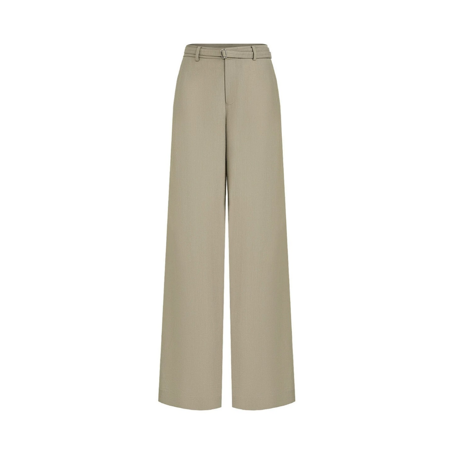 High-Waisted Casual Pants