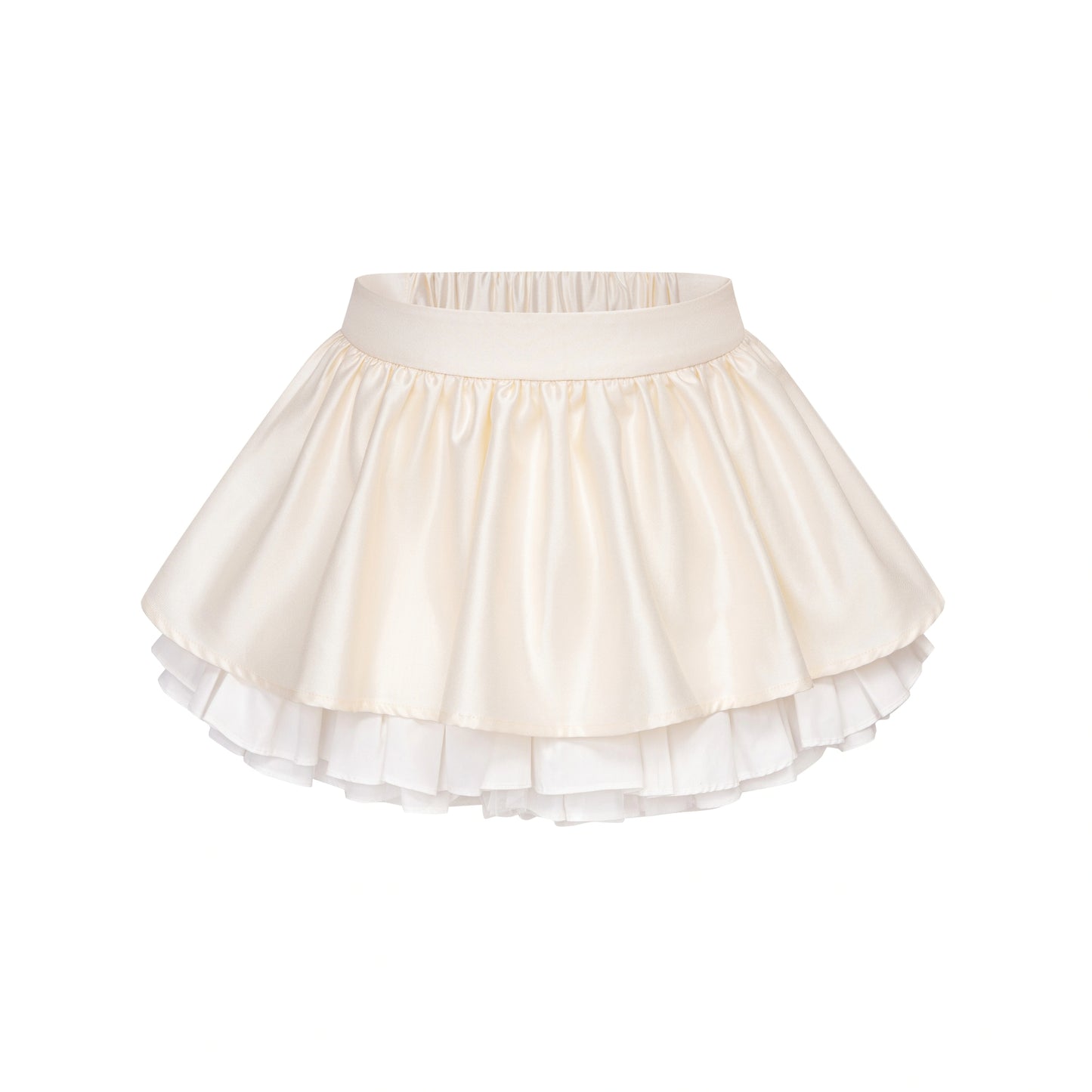 Satin Doll-Neck Jacket Set-Up