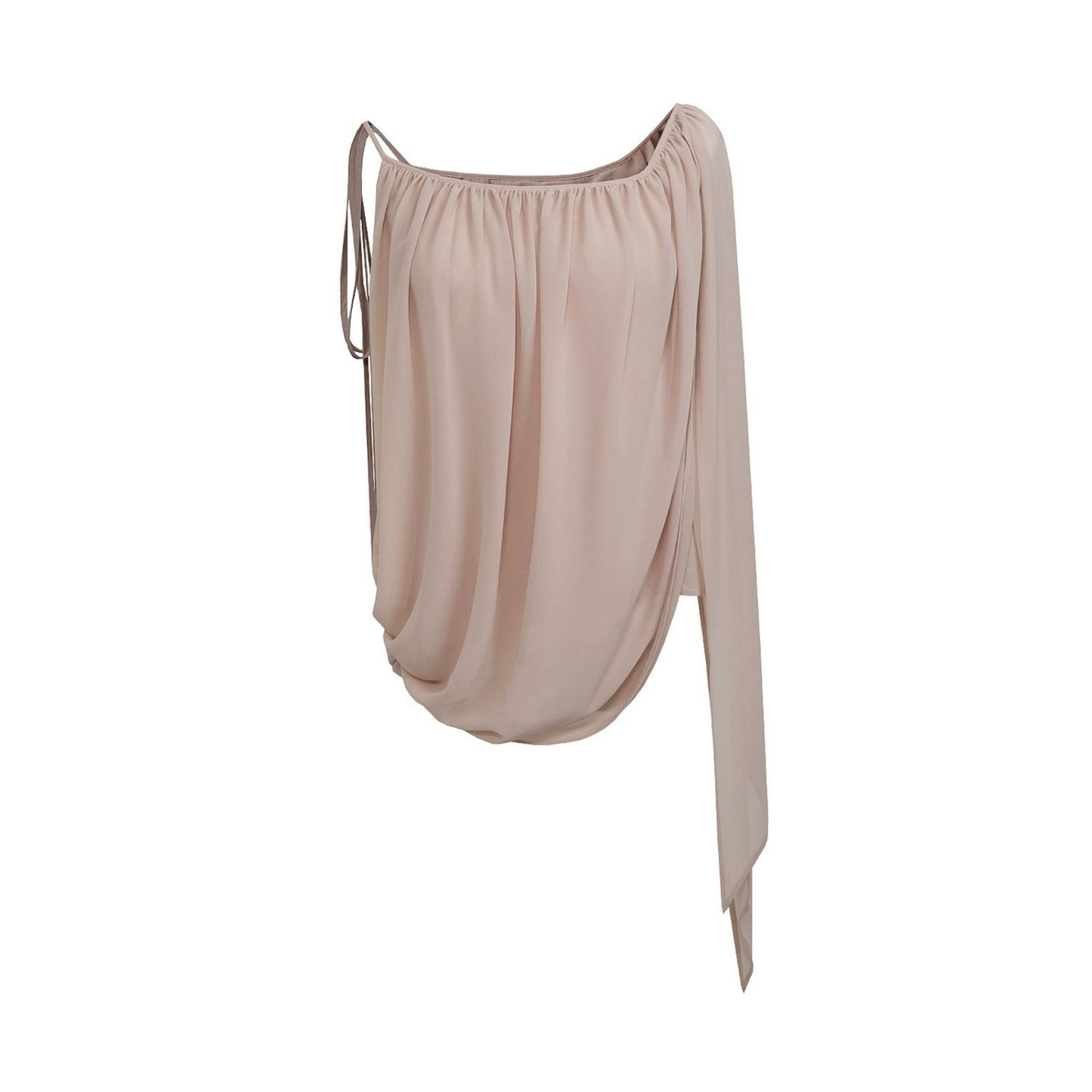 Off-Shoulder Ribbon Tie Top