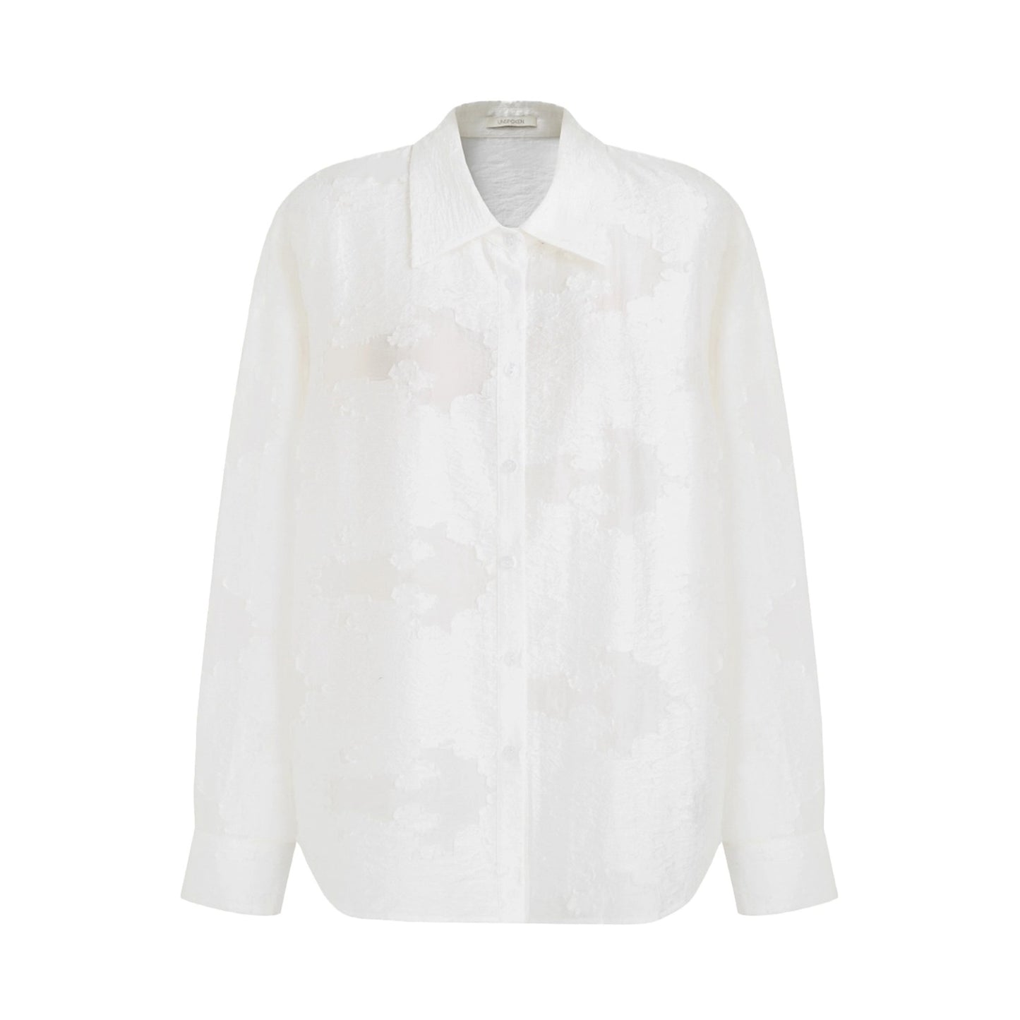 Autumn Jacquard Drape Top