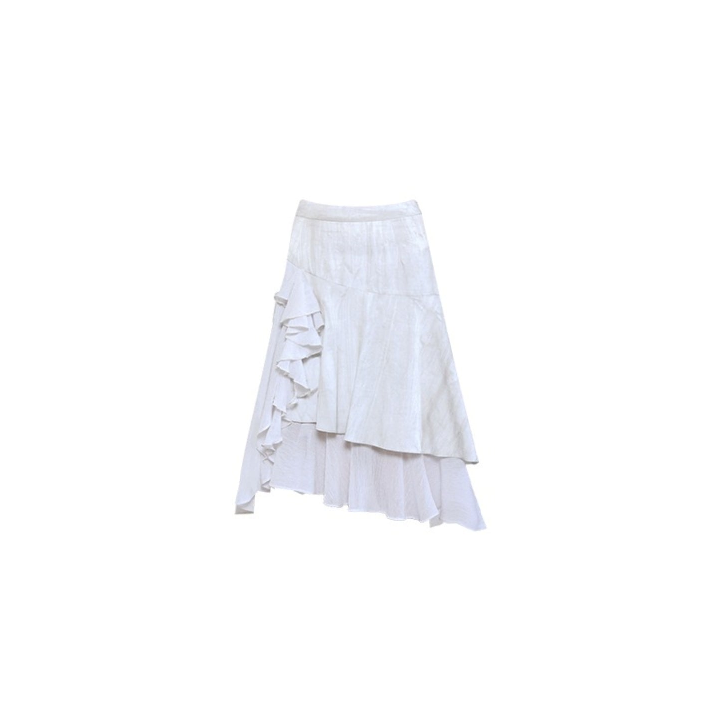 Korean Style Double-Hem Skirt