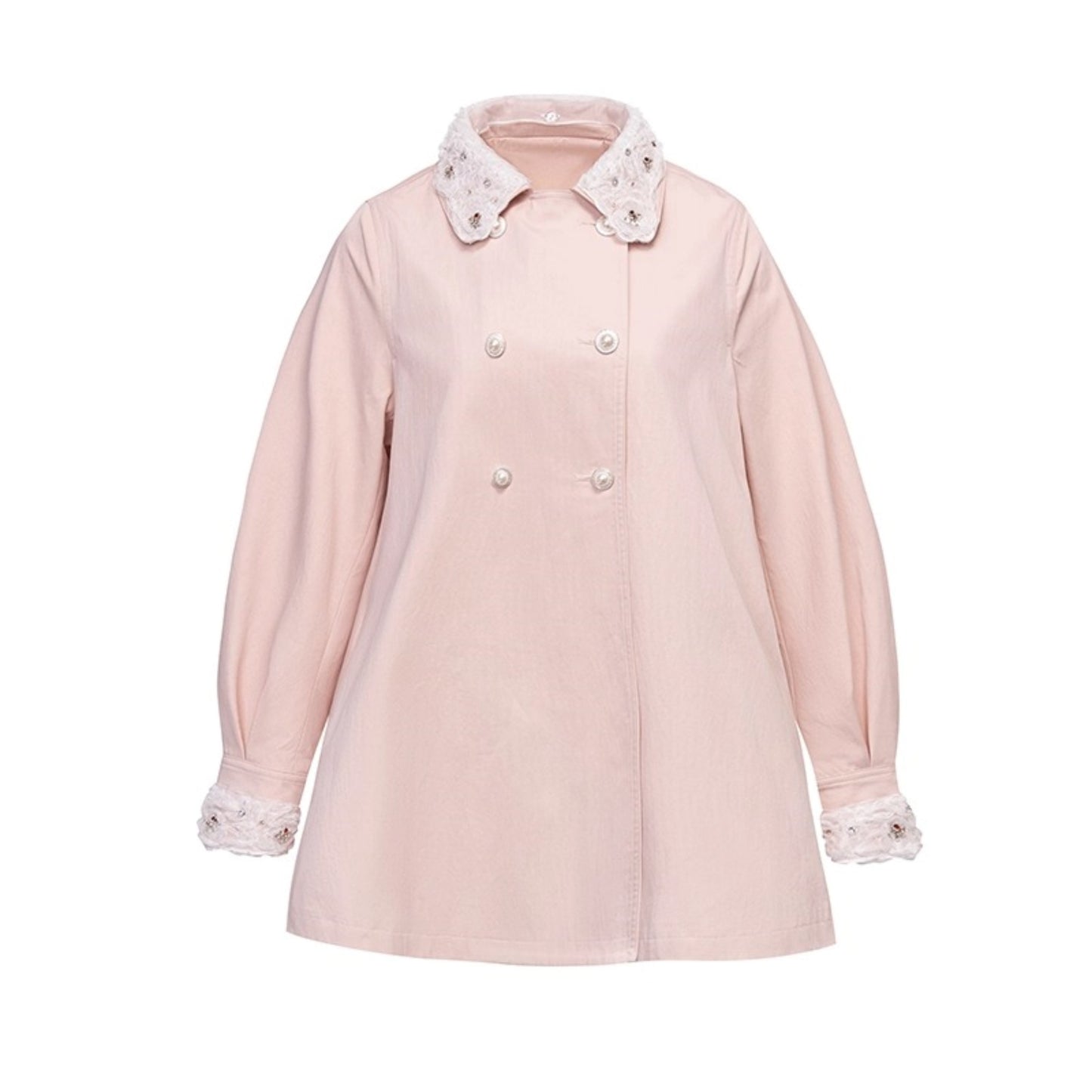 Pink Diamond Swing Coat