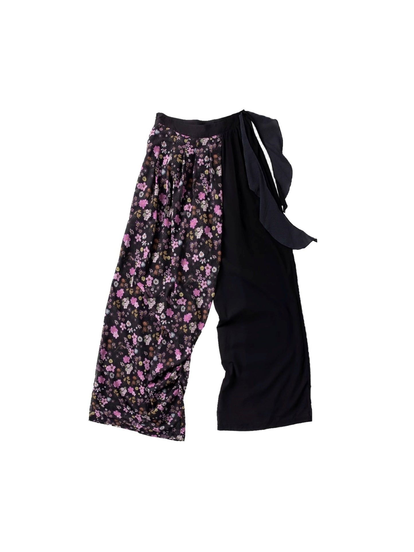 Dark Night Floral Shirt Set-Up