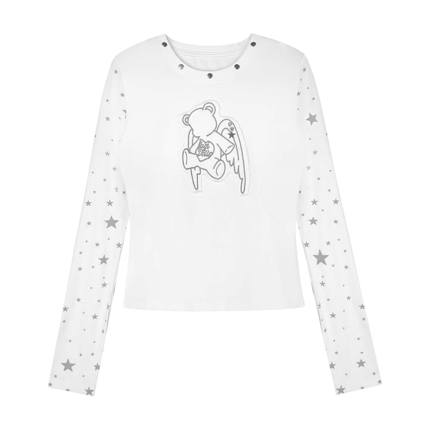 Girl Spirit White Star T-Shirt