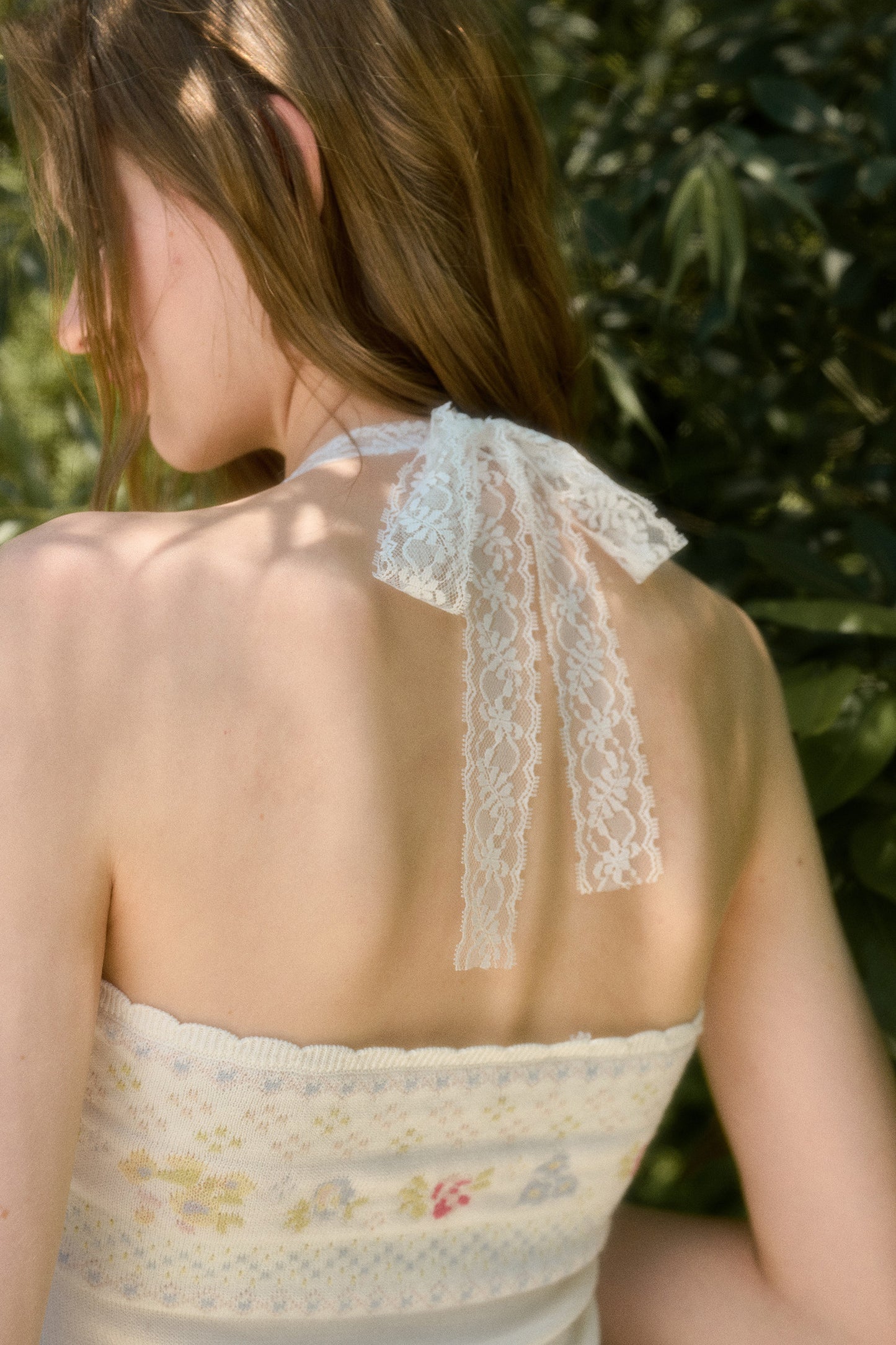 Apple Blossom Tube Top and Doll Shirt Two-Piece Set-Up