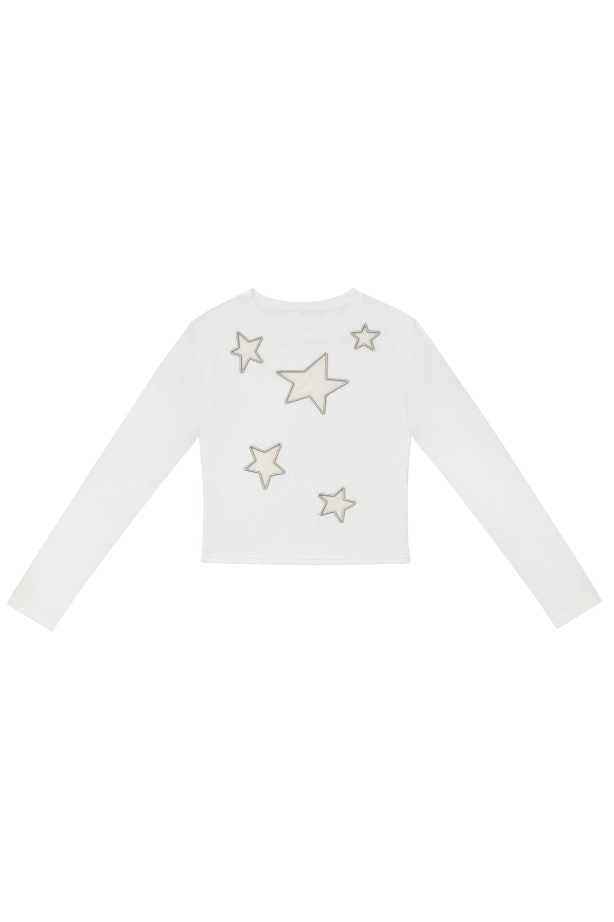 Star Hollow 網紗刺繡Long sleeve上衣
