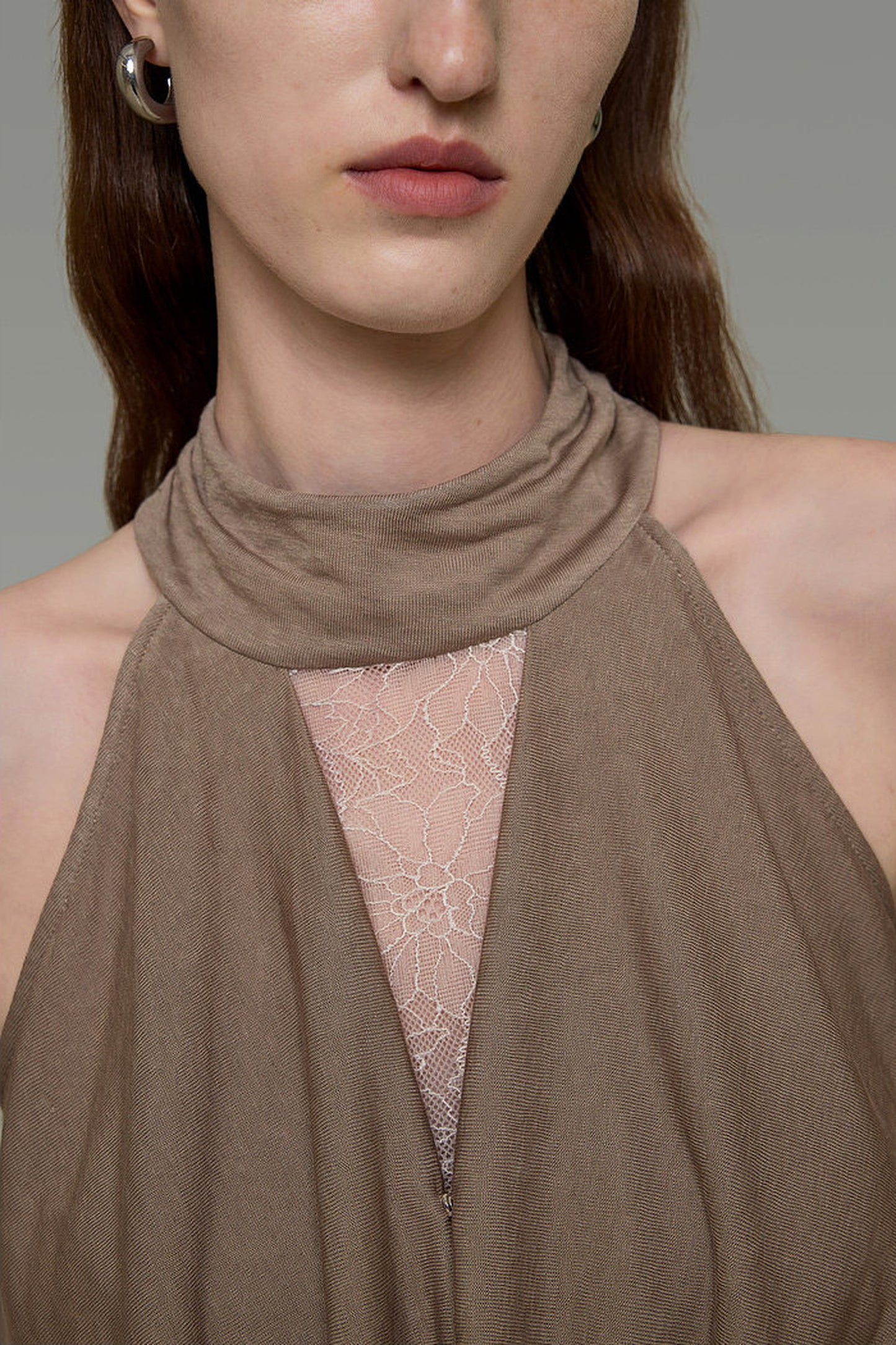 Draped Halter Top