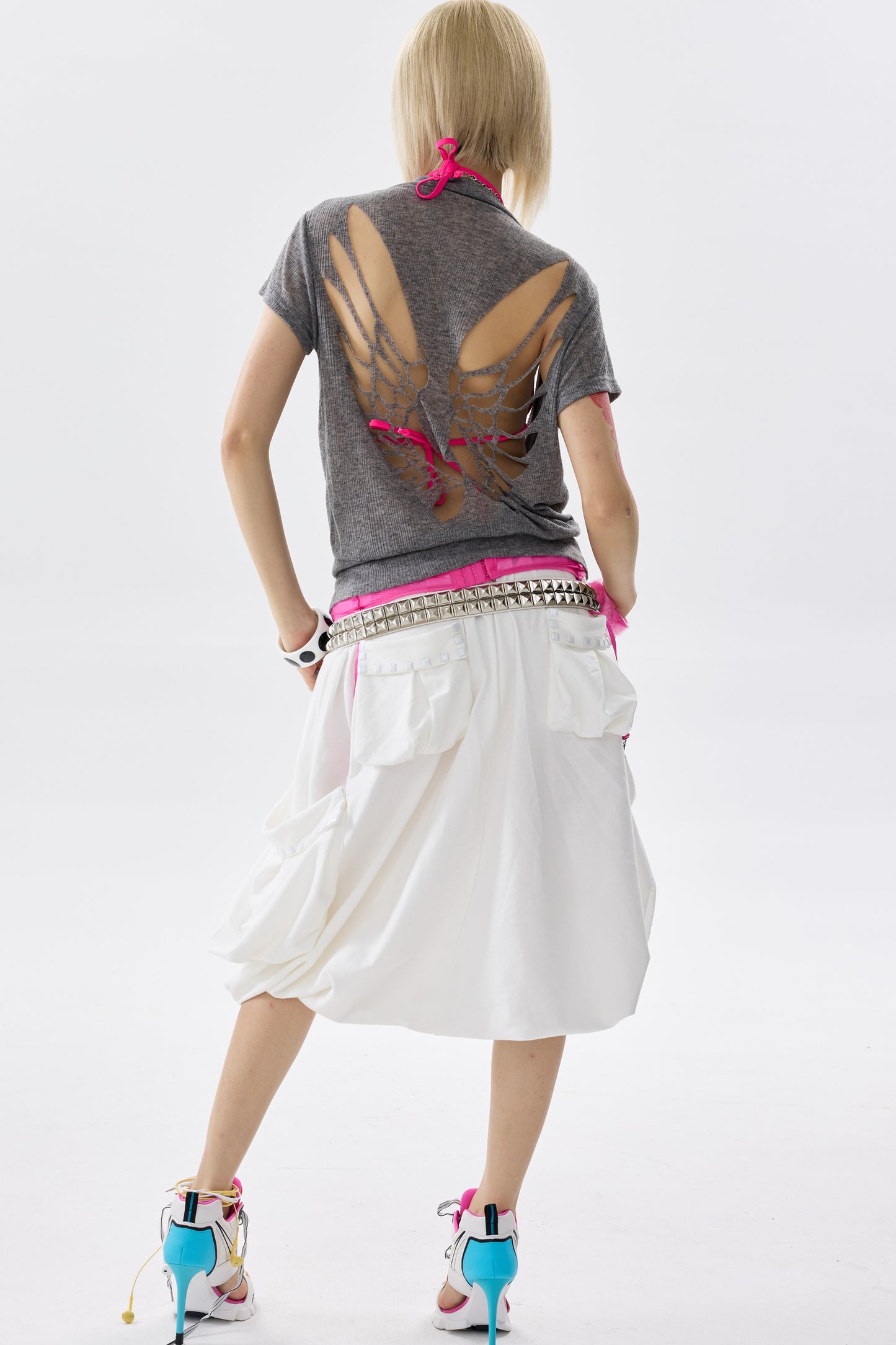 Space Wing Cut-Out Top