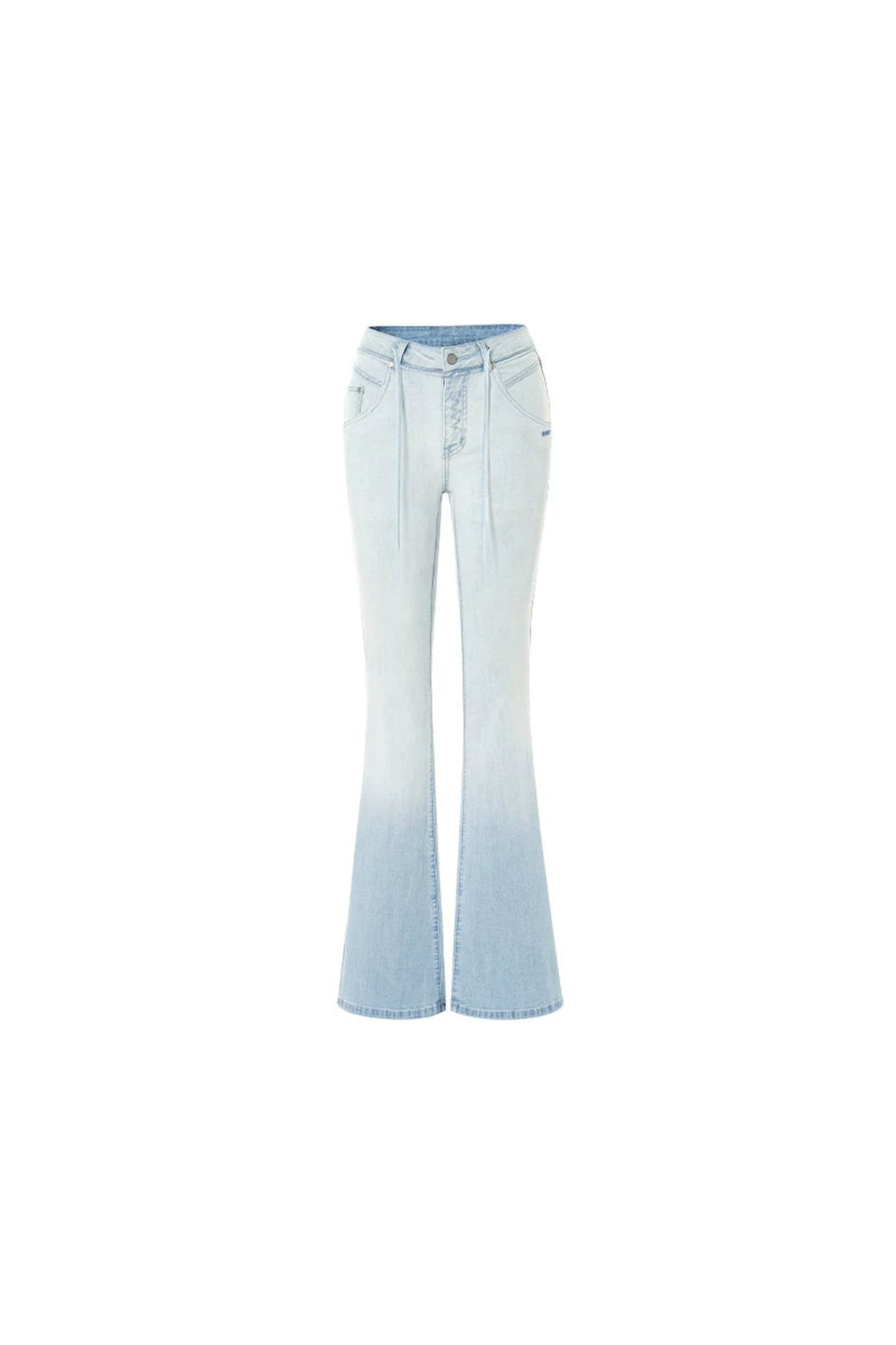 Hemp Tight-Fitting Bootcut Jeans