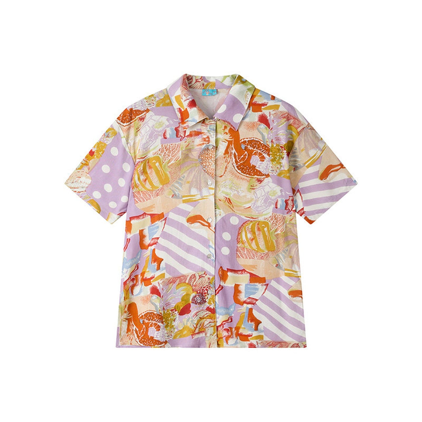 Retro Cuban Collar Shirt