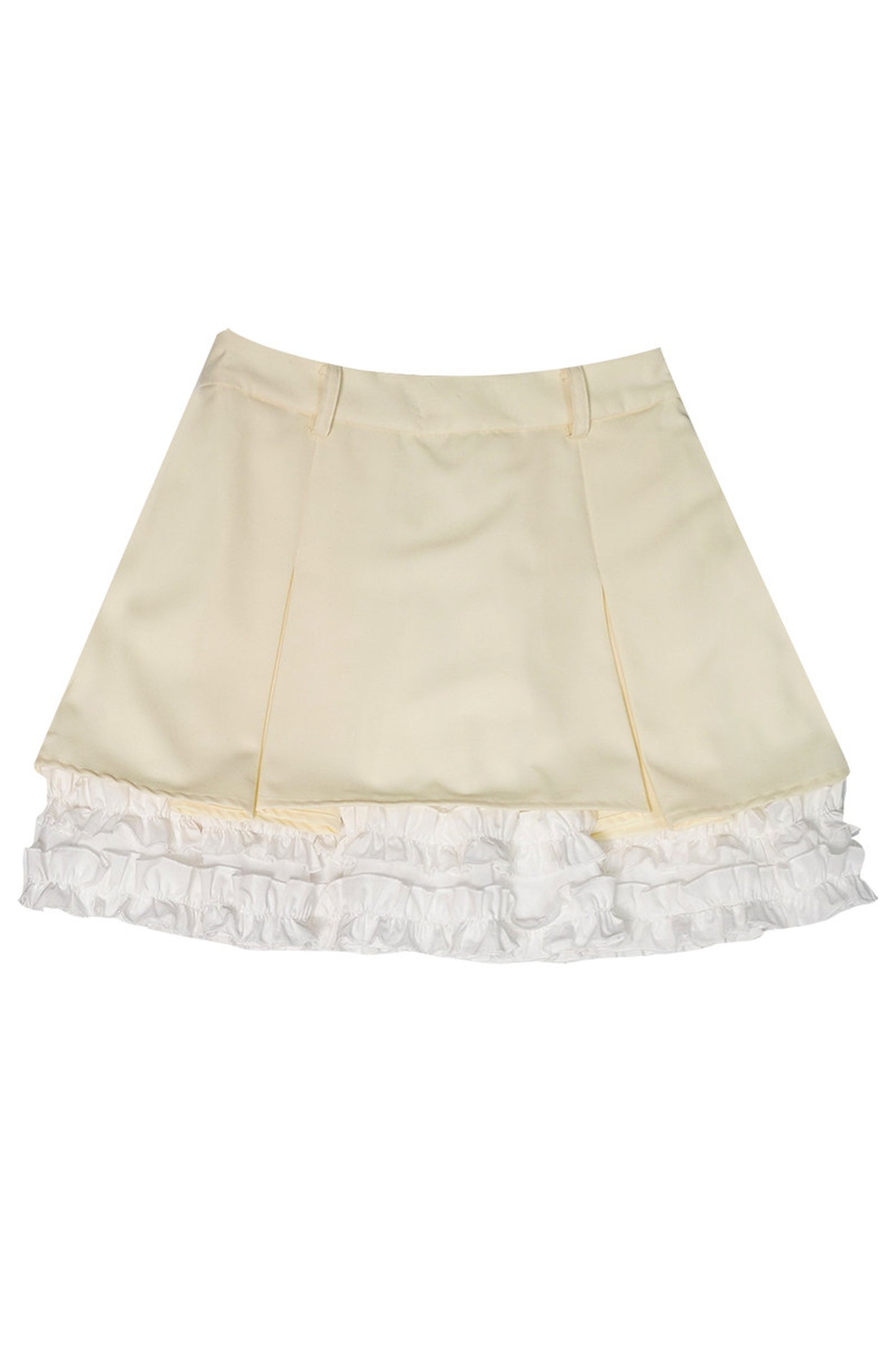 Heavenly Pleated Lace Skirt