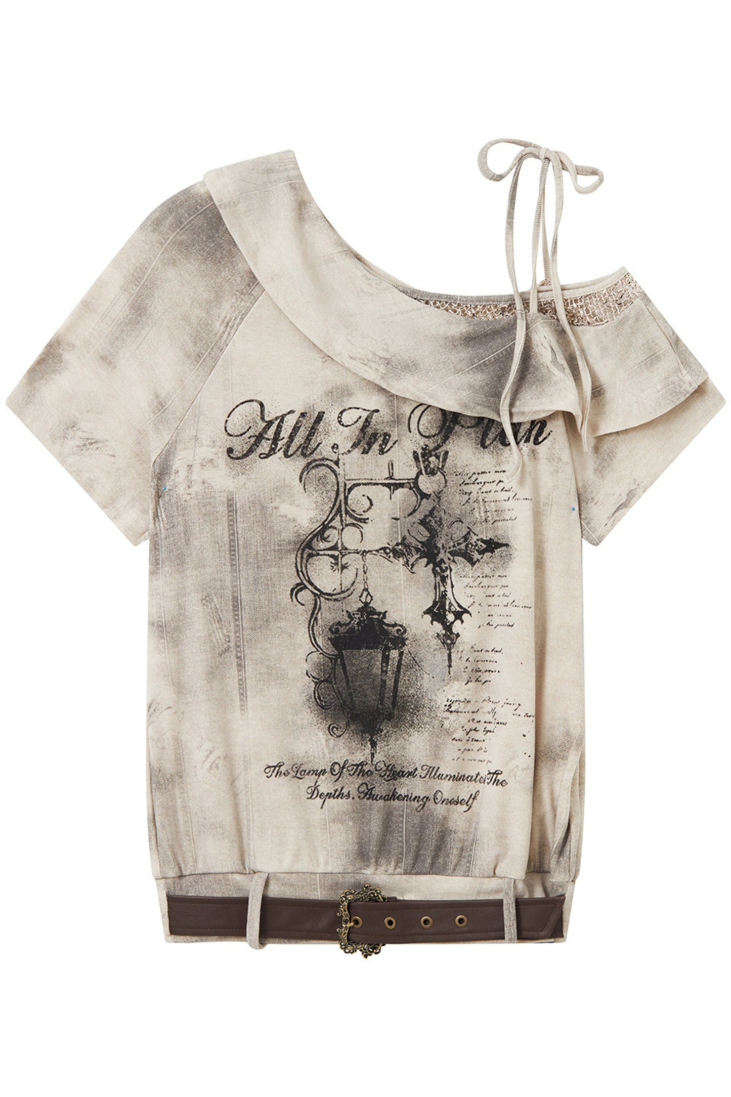 Asymmetrical Off-Shoulder Top