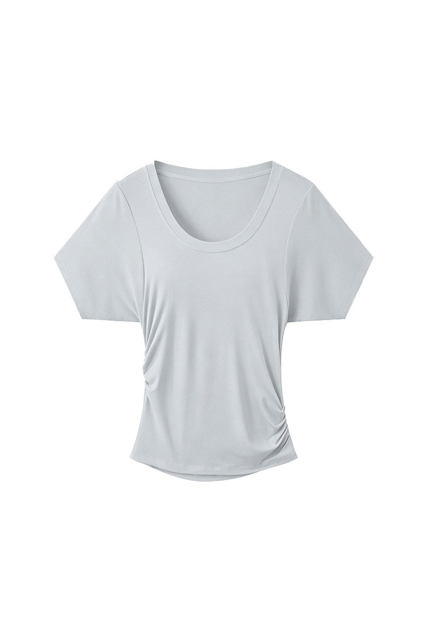 Diddimodau Ruched Waist Knit Blouse