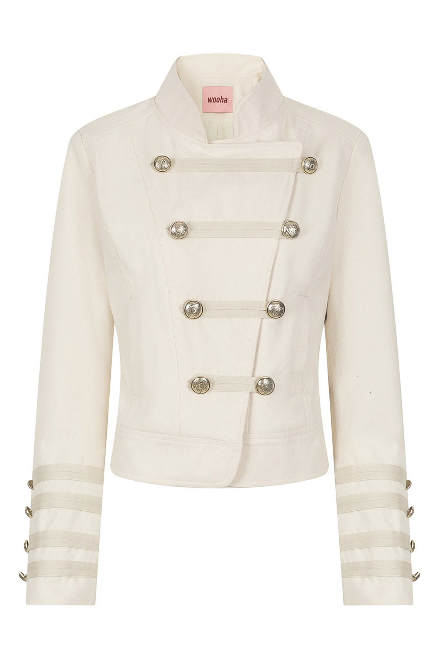 Retro Napoleon Stand Collar Jacket