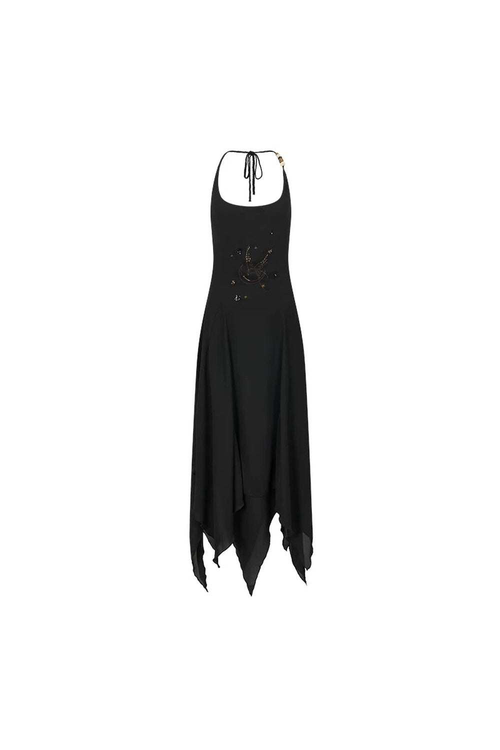 Moon Shadow Embroidered Dress