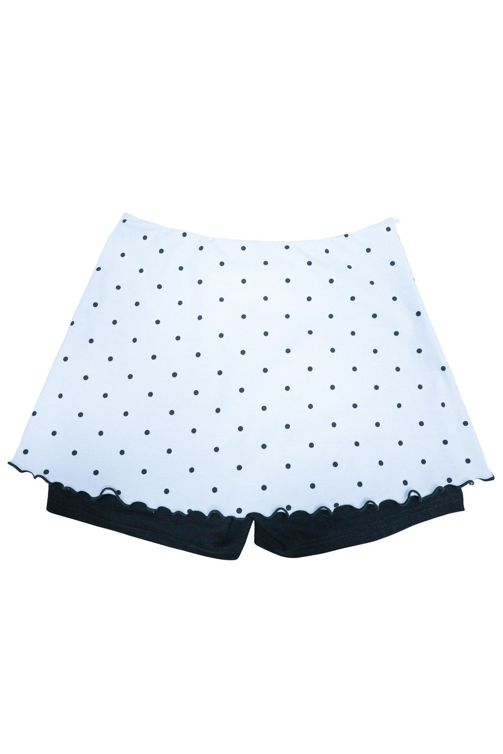 Y2K High-Waist Polka Dot Skirt