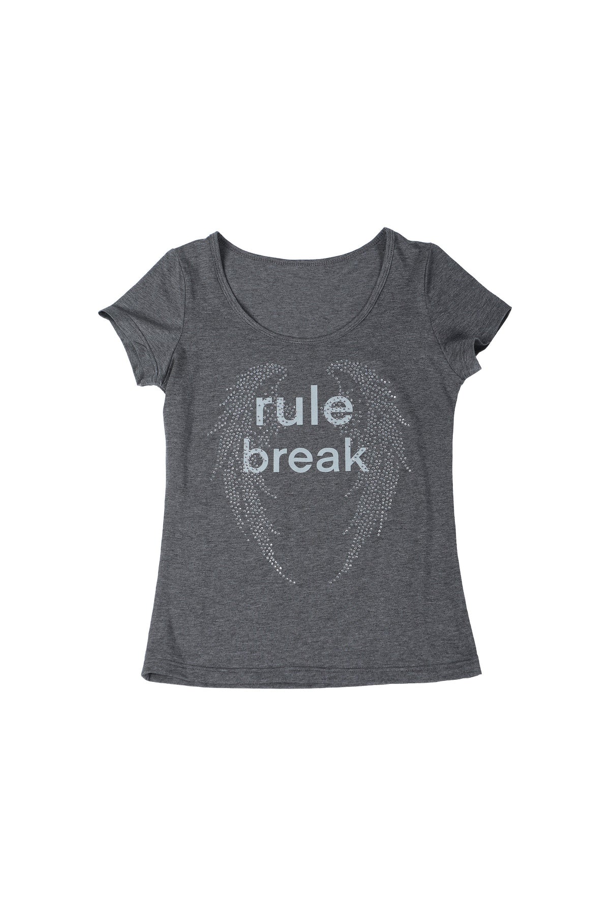 Women's Short-Sleeved Diamond Wings T-Shirt