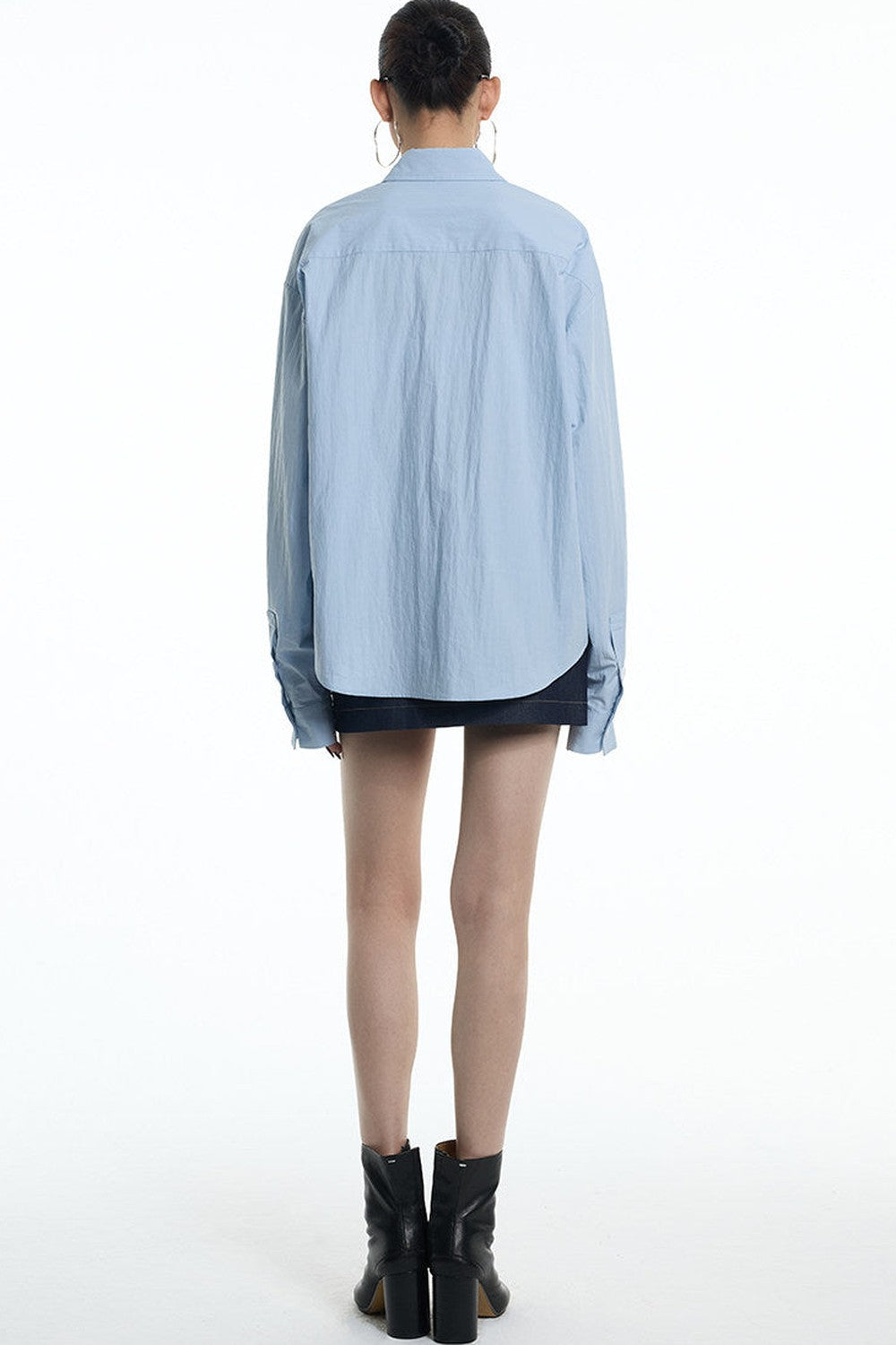 Glacier Blue Work Shirt Jacket