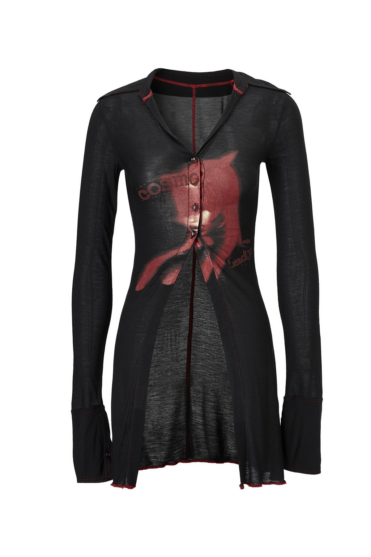 Punk Rock Band Long-Sleeve Cardigan